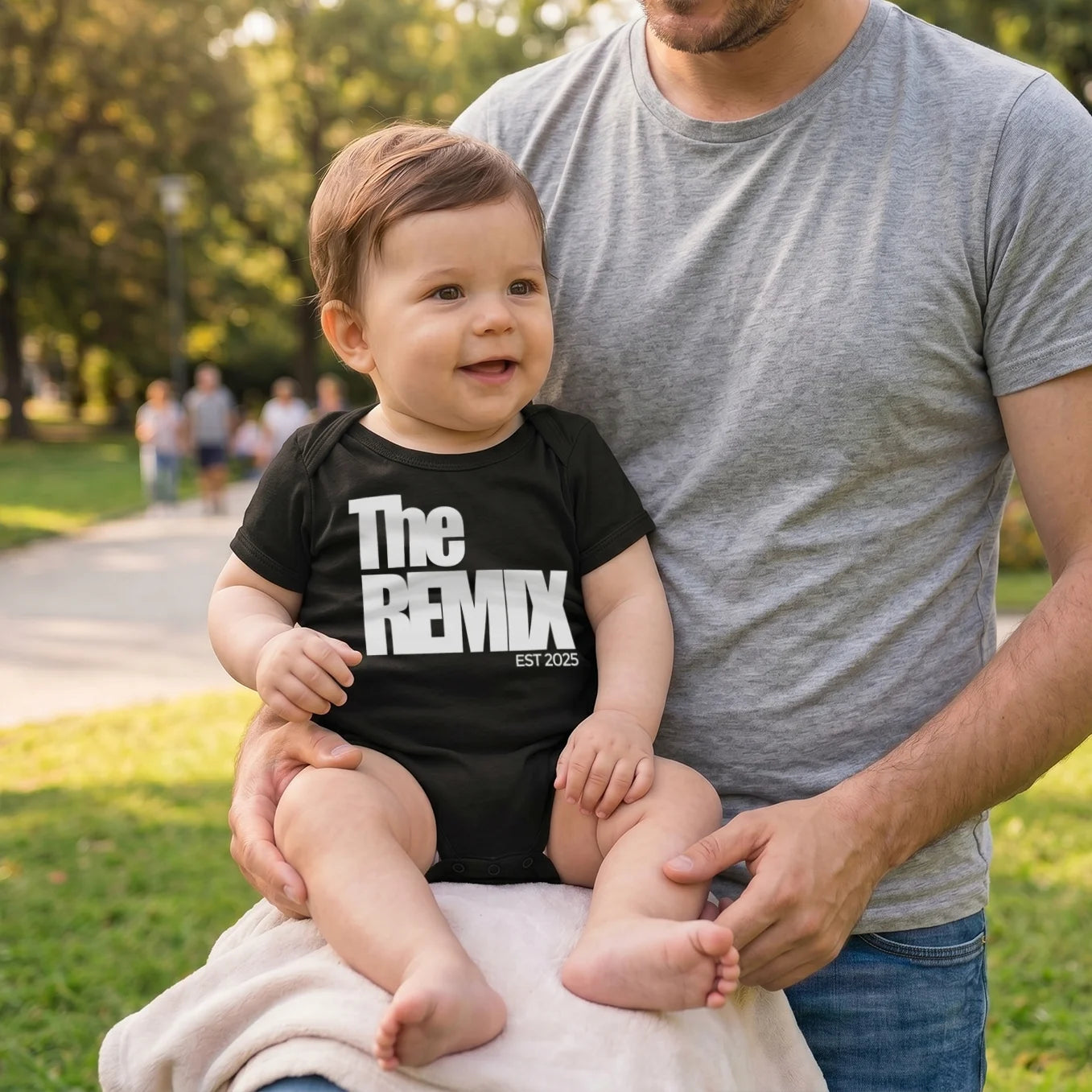 Personalisierter Strampler "The Remix"