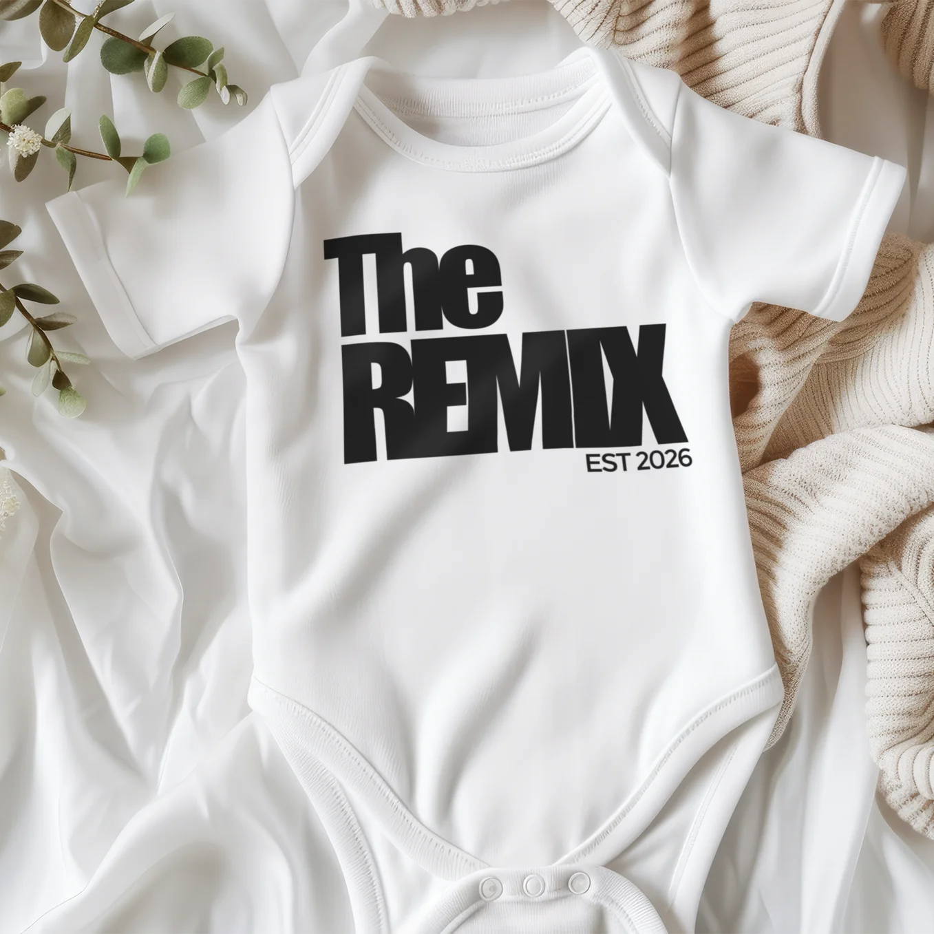 Personalisierter Strampler "The Remix"