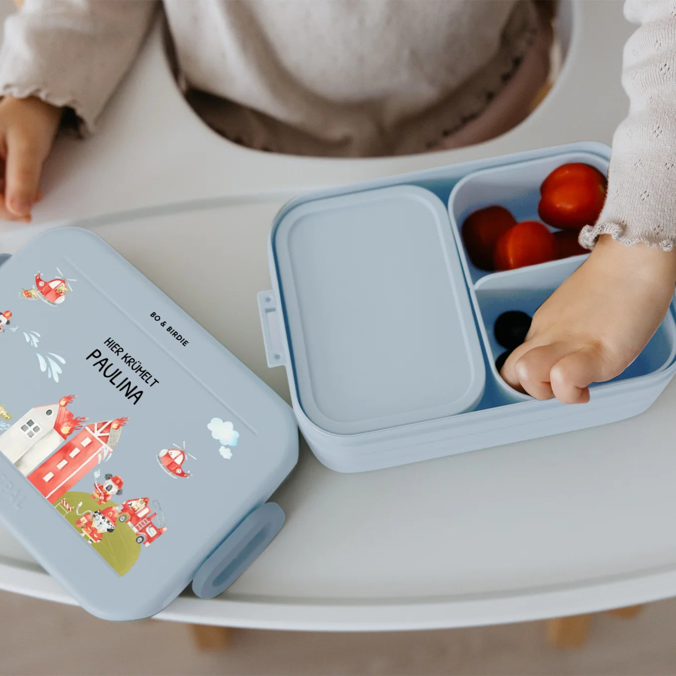 Personalisierte Mepal Bento Brotdose "Feuerwehr"