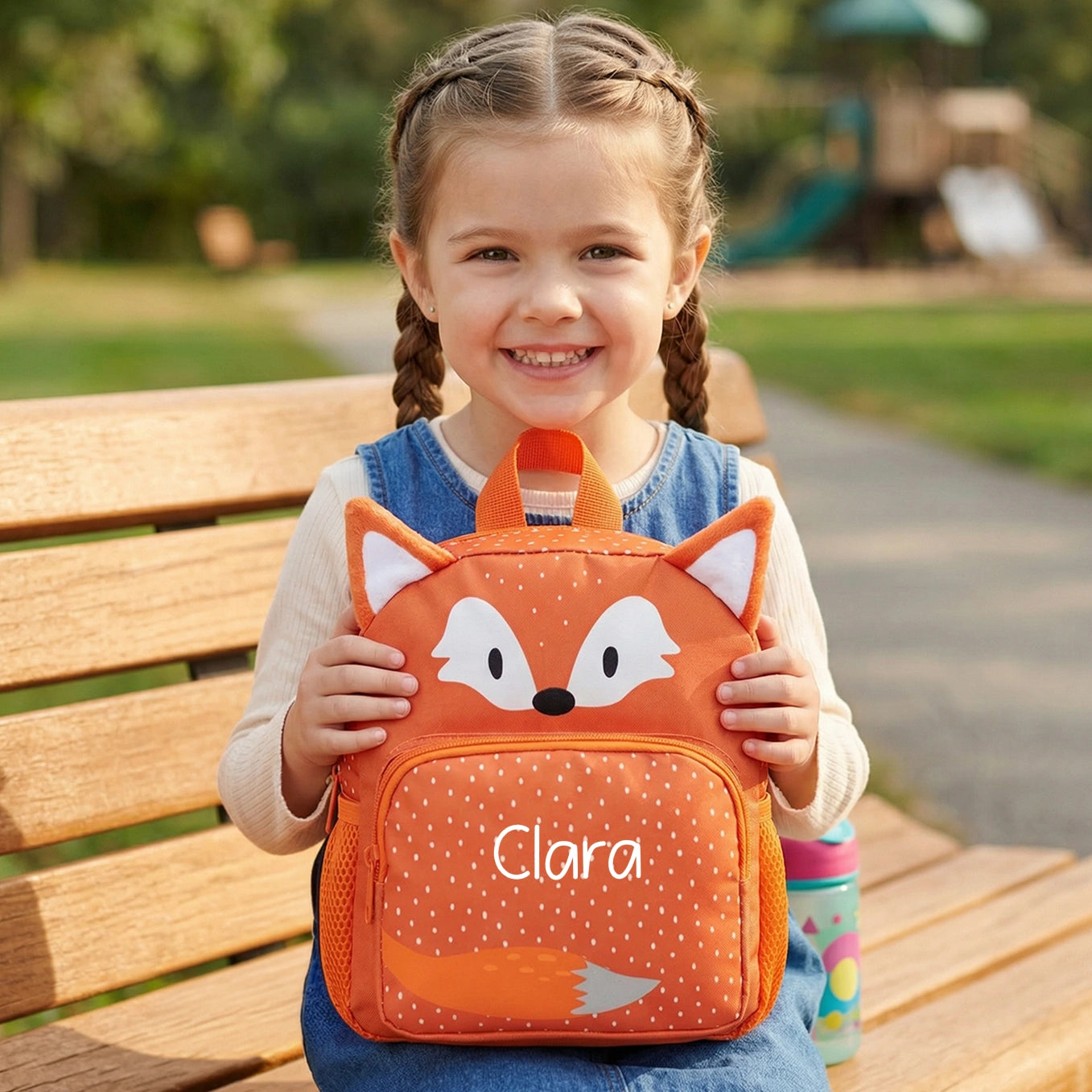 Personalisierter Kinder Rucksack "Fuchs"