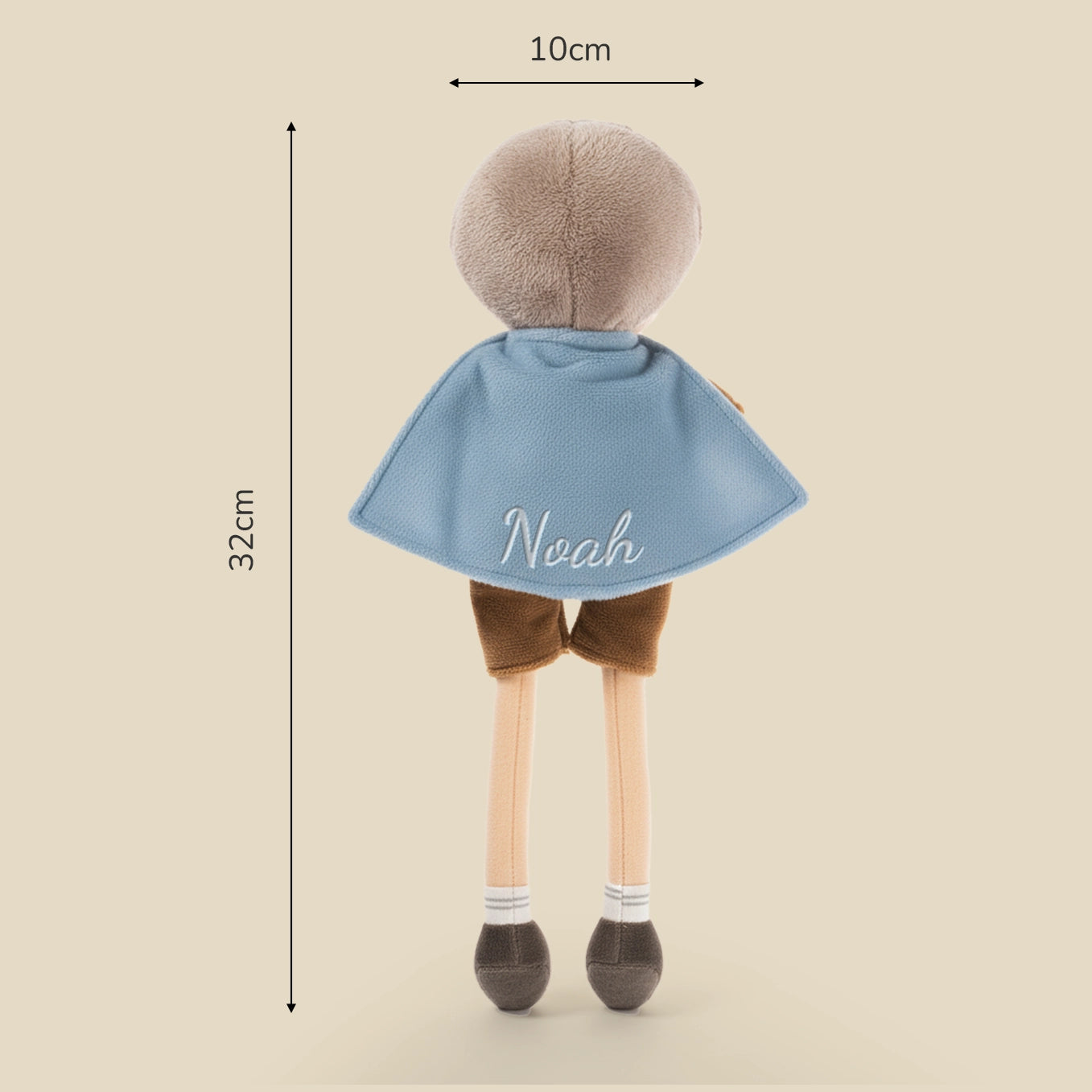 Personalisierte Kuschelpuppe Superhero "Dave"