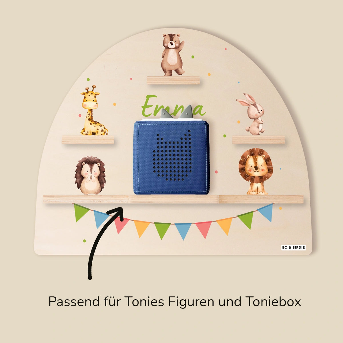 Personalisiertes Regal passend für Tonies "Konfetti"