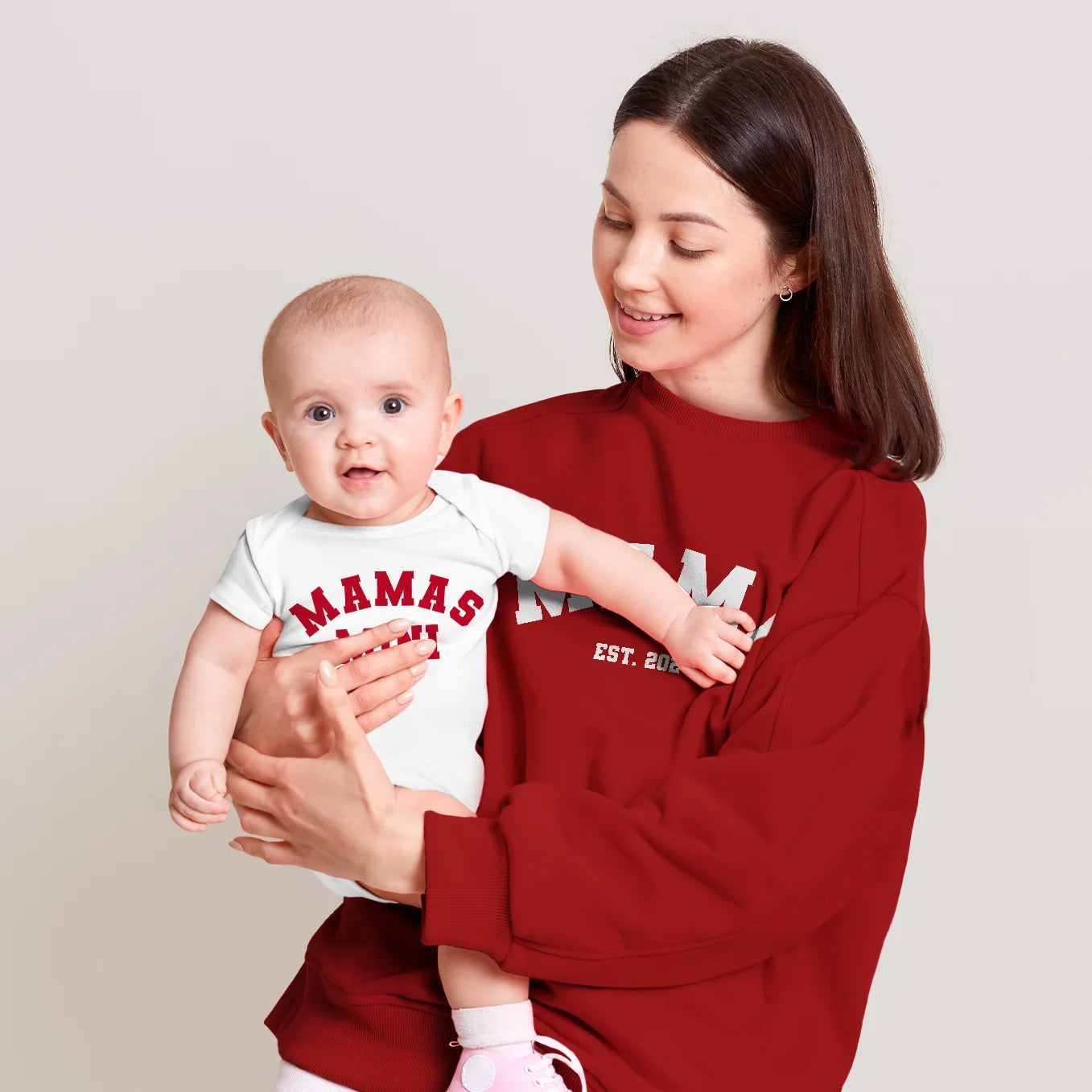 Personalisierter Babybody "Papas / Mamas Mini" (1. Teil vom Partnerlook)