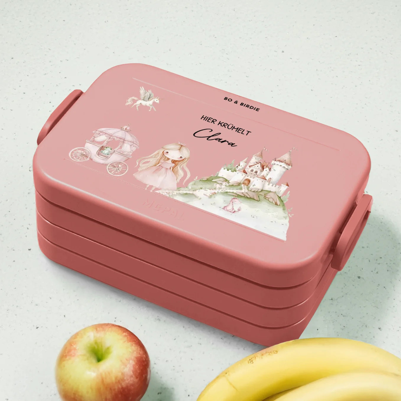 Personalisierte Mepal Bento Brotdose "Prinzessin"