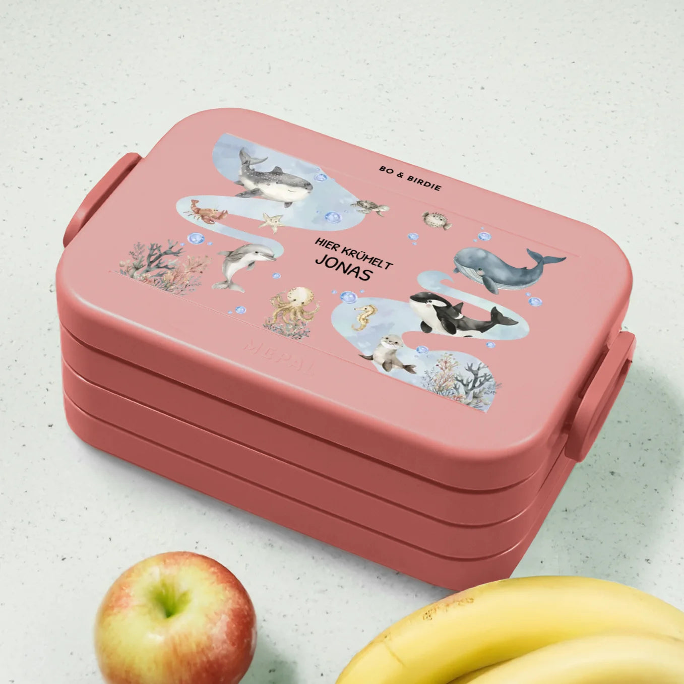 Personalisierte Mepal Bento Brotdose "Ozean"
