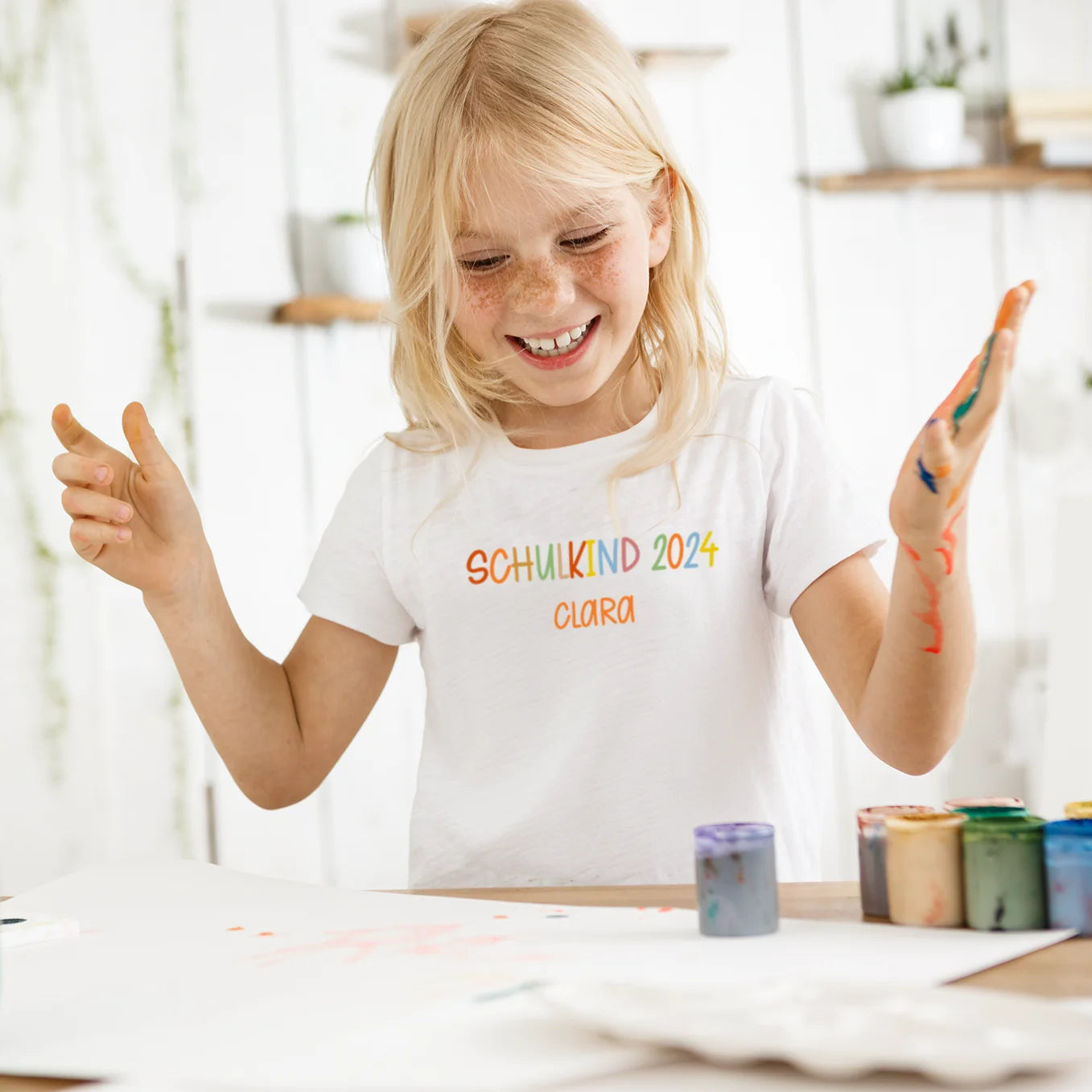 Personalisiertes T-Shirt "Einschulung"