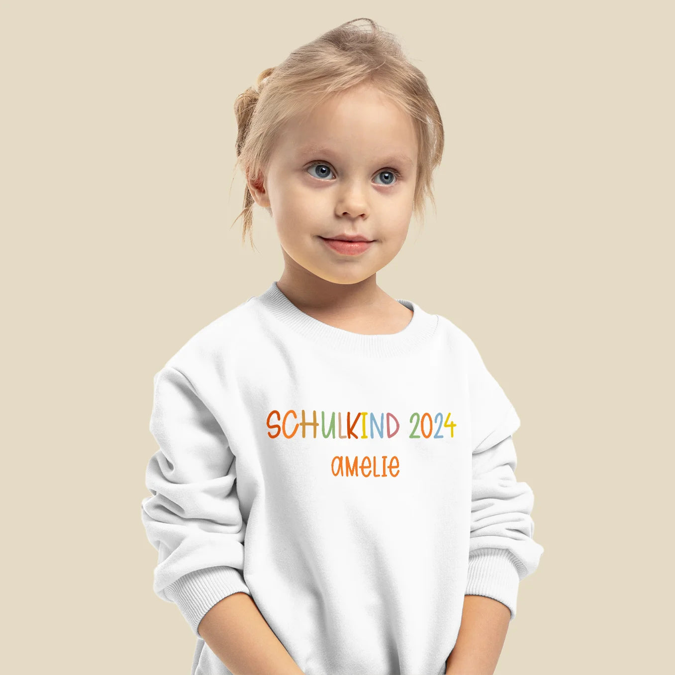 Personalisierter Sweater "Schulkind 2024"