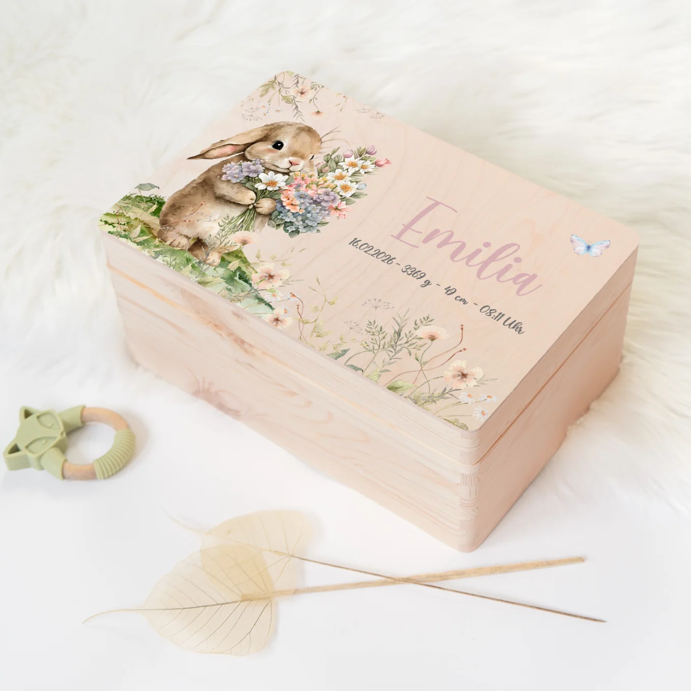 Personalisierte Erinnerungsbox “Osterhase”