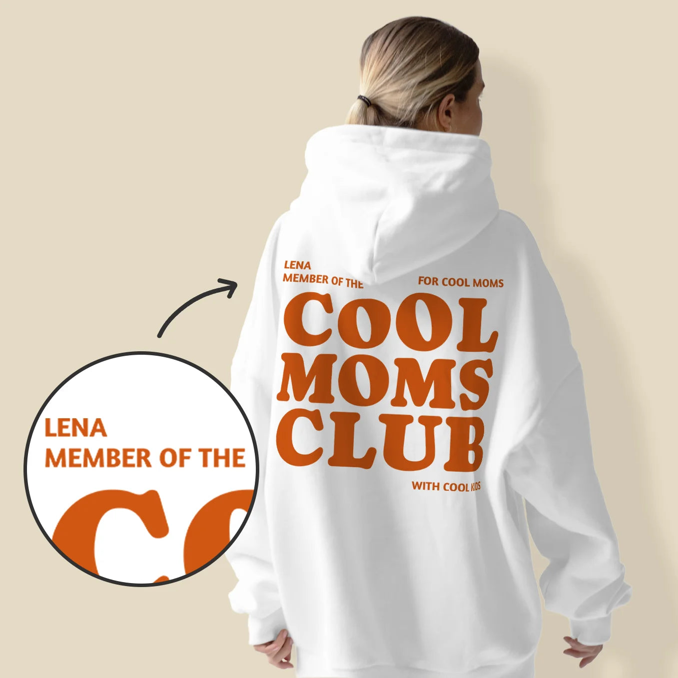 Cool Moms Club Oversized Hoodie