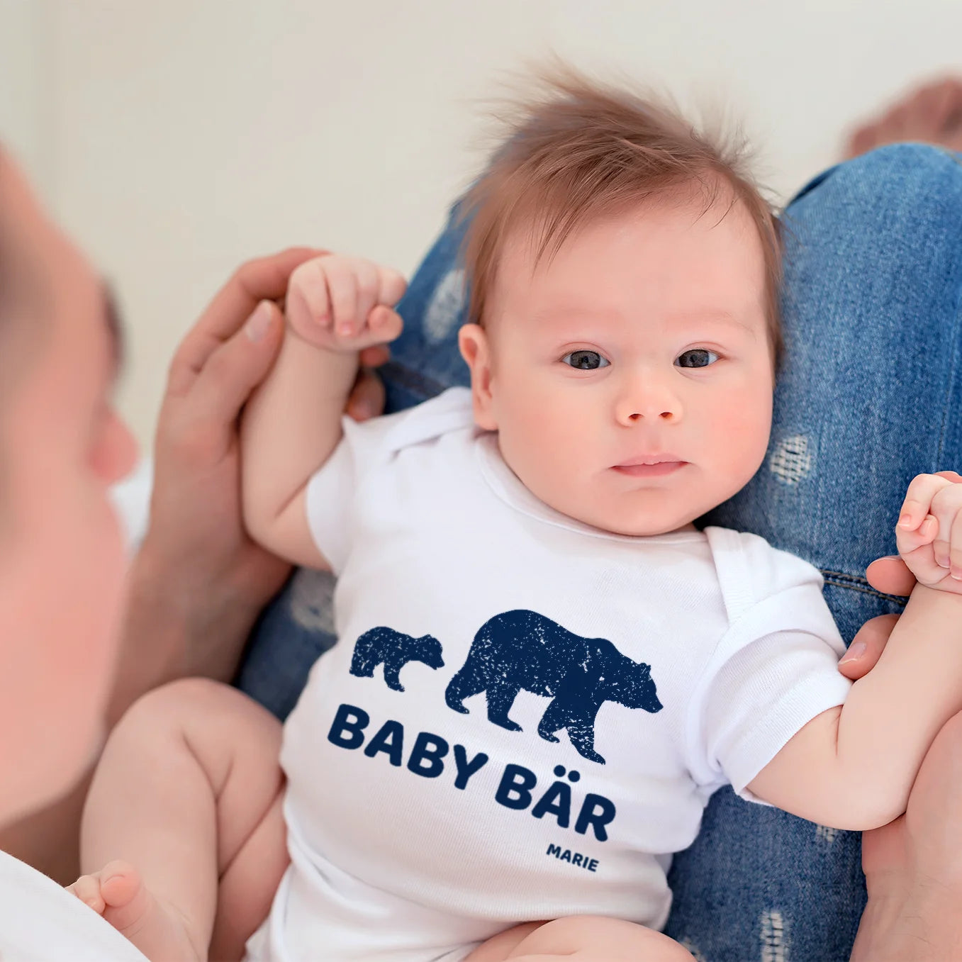 Personalisierter Partnerlook “Papa & Baby Bär”