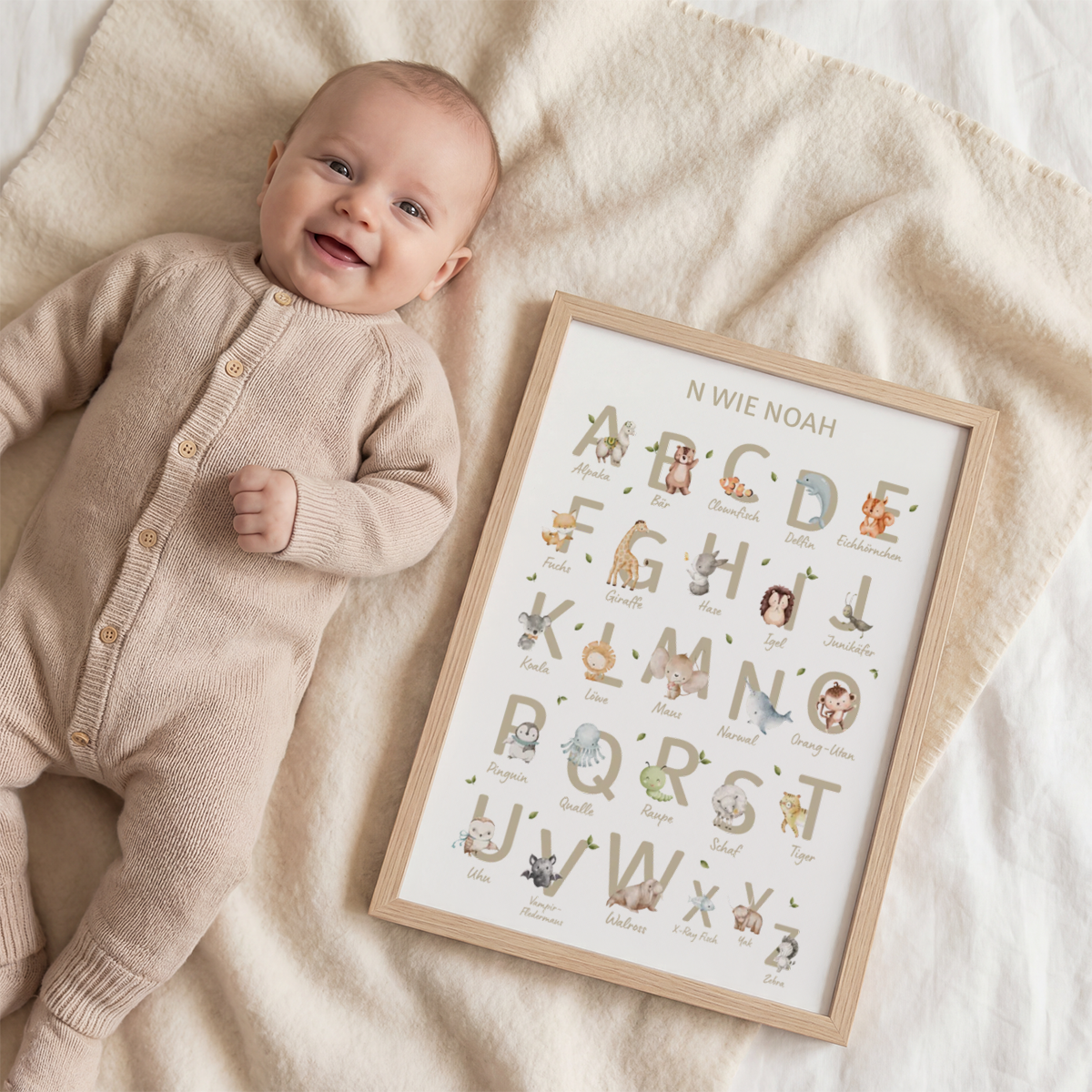 Personalisiertes Poster "ABC"