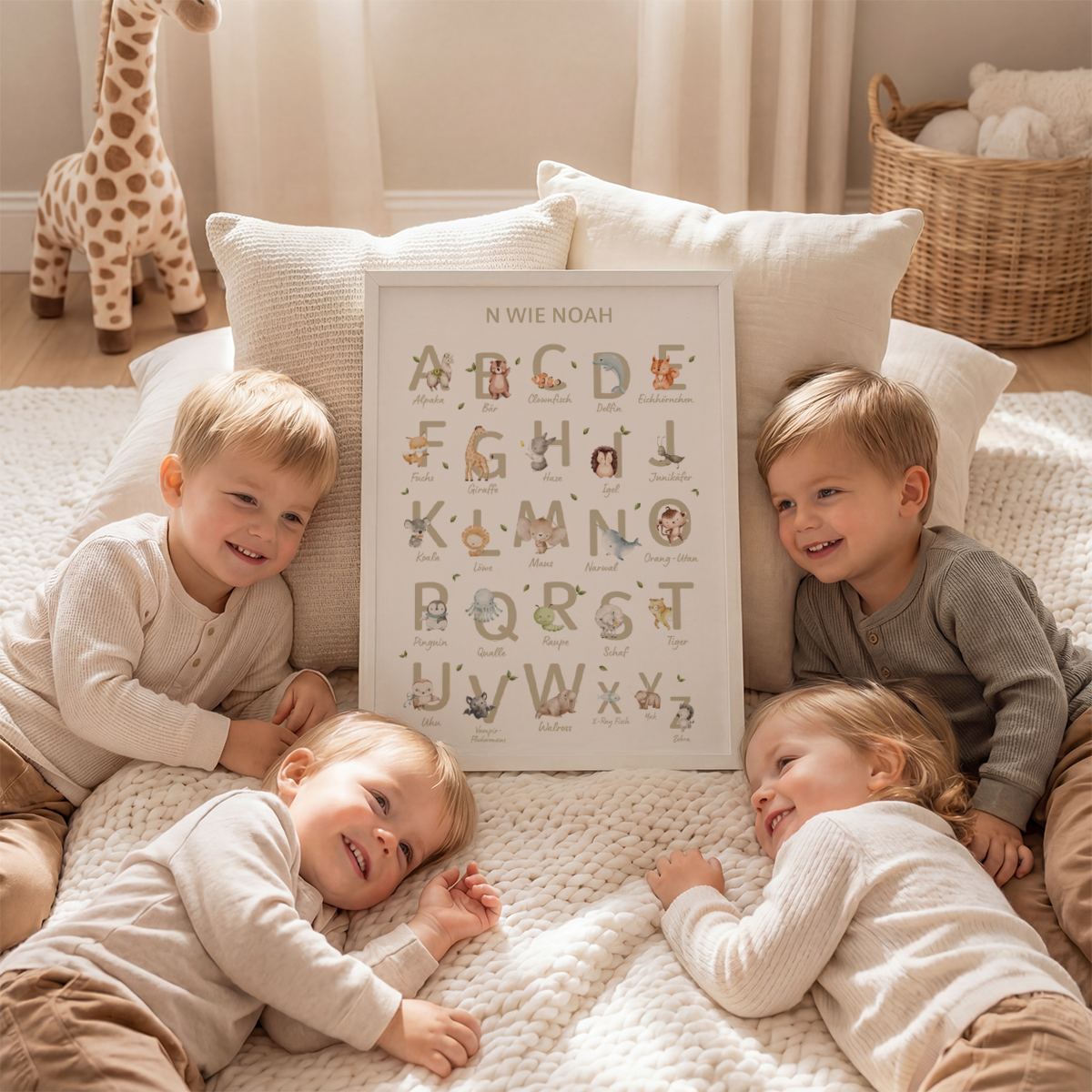 Personalisiertes Poster "ABC"