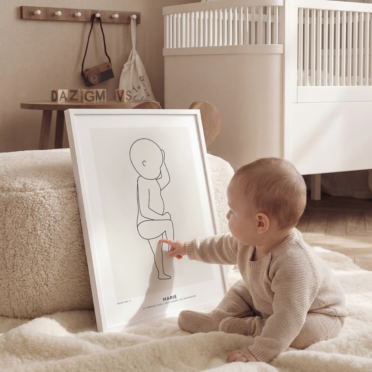Personalisiertes Poster "Mein Babyposter"