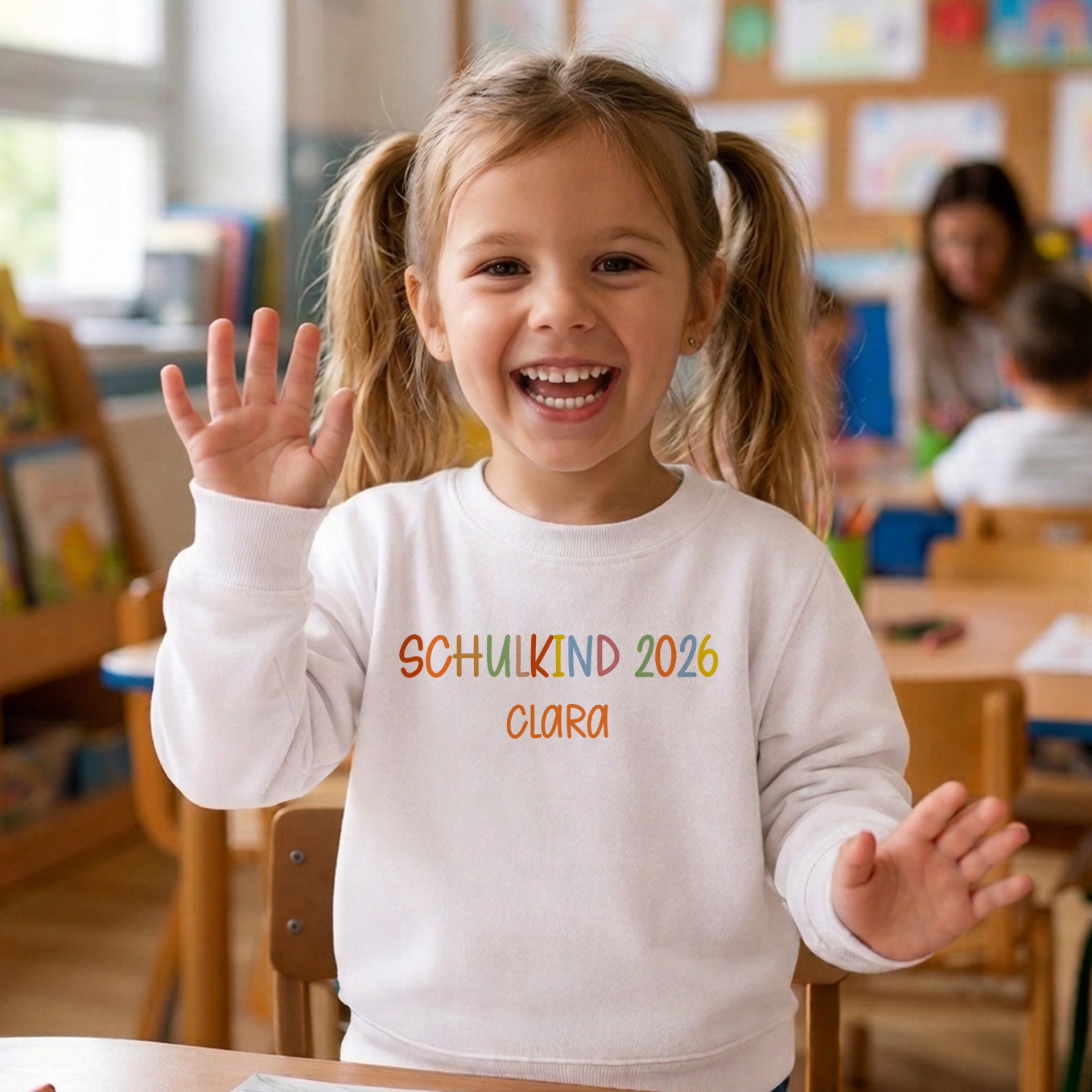 Personalisierter Sweater "Schulkind 2026"