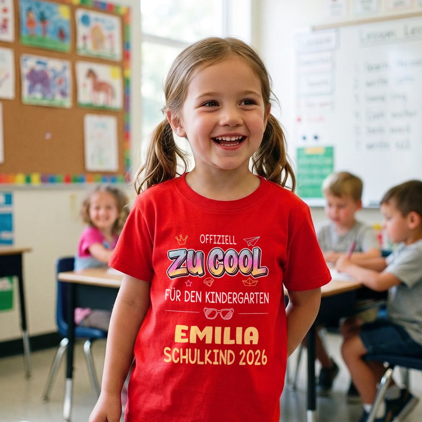 Personalisiertes T-Shirt "Zu Cool"