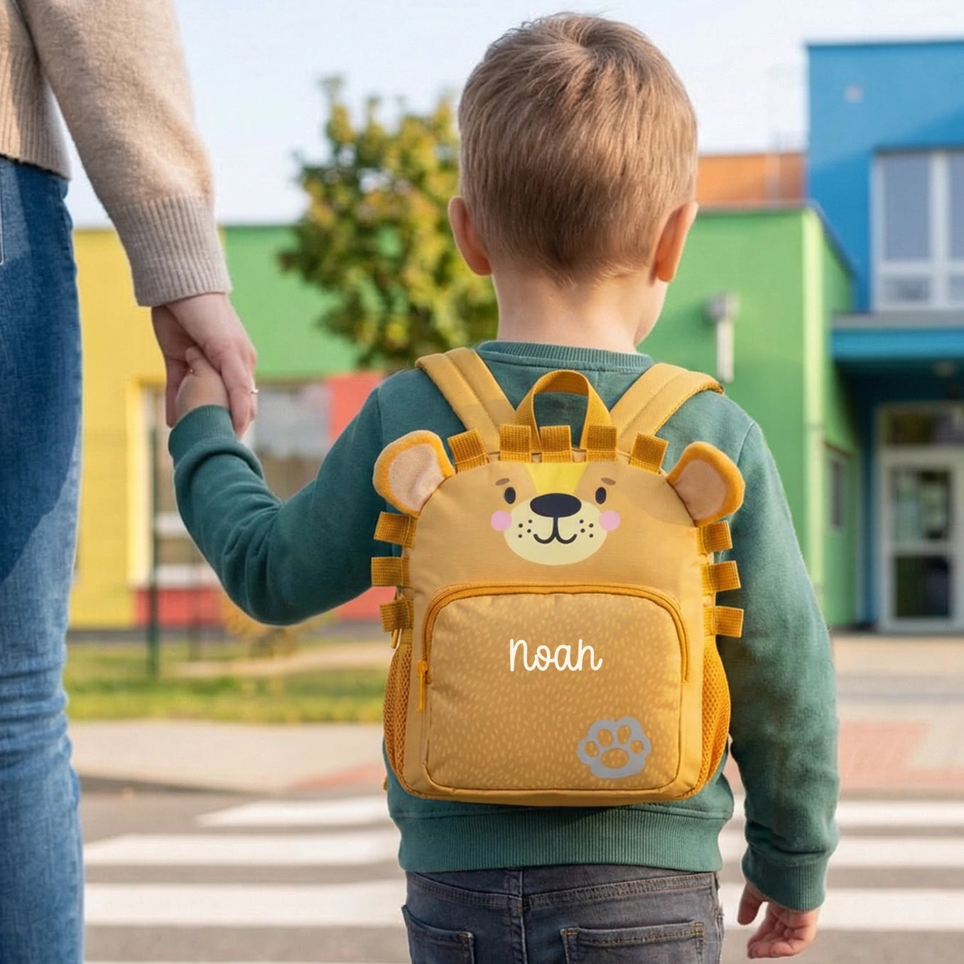 Personalisierter Kinder Rucksack "Löwe"