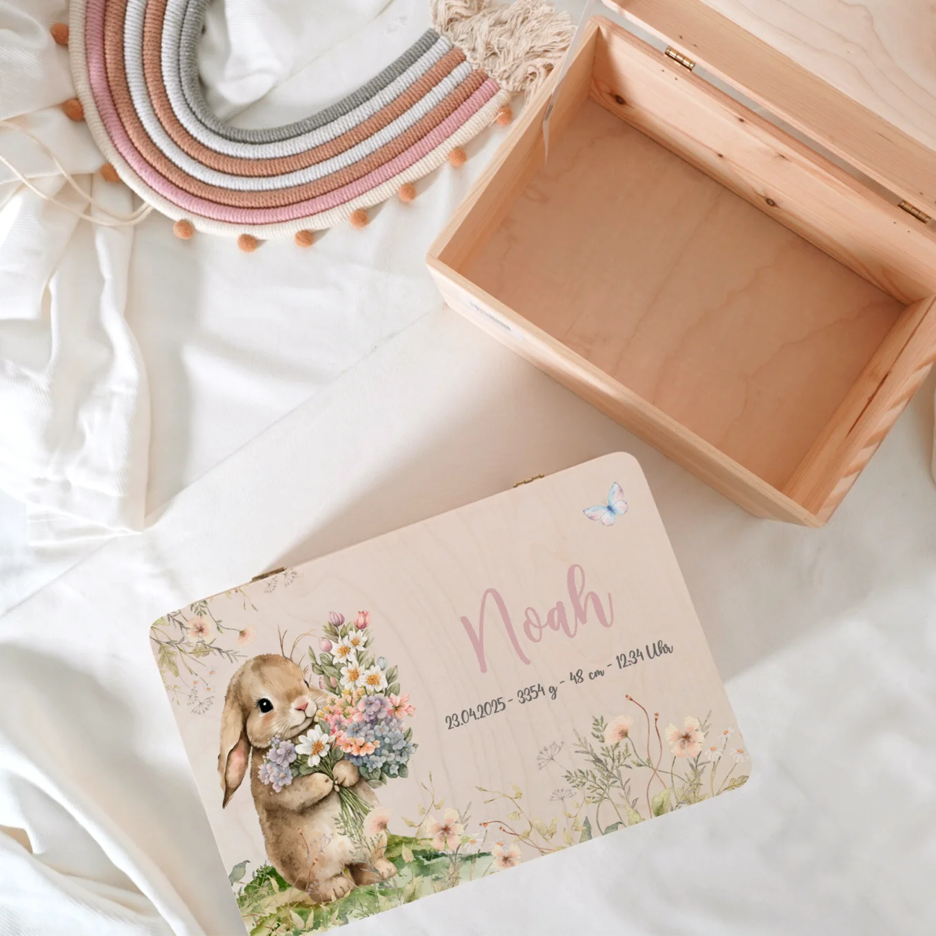 Personalisierte Erinnerungsbox “Osterhase”