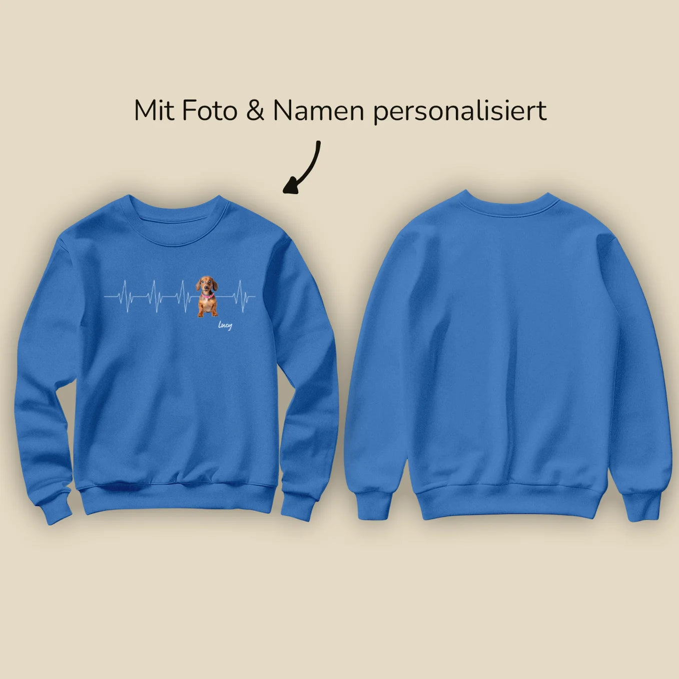 Personalisierter Sweater "Mein Haustier"