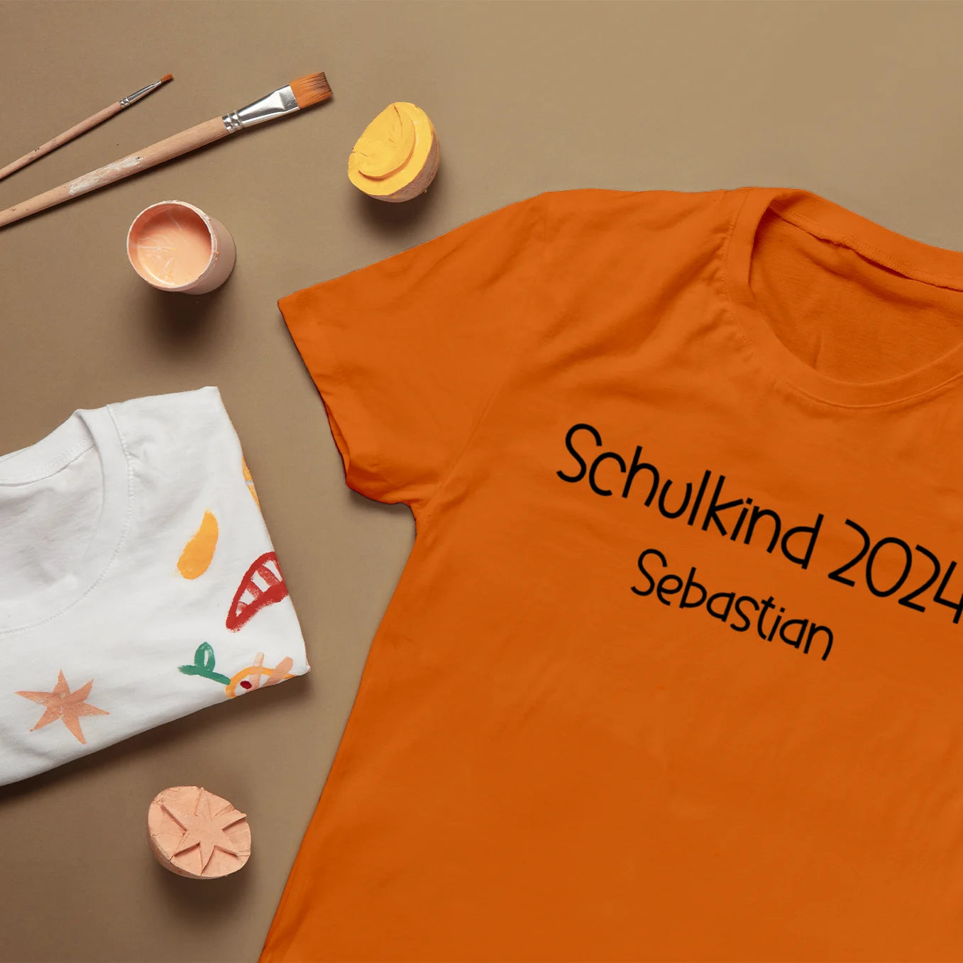 Personalisiertes T-Shirt "Schulkind 2024"