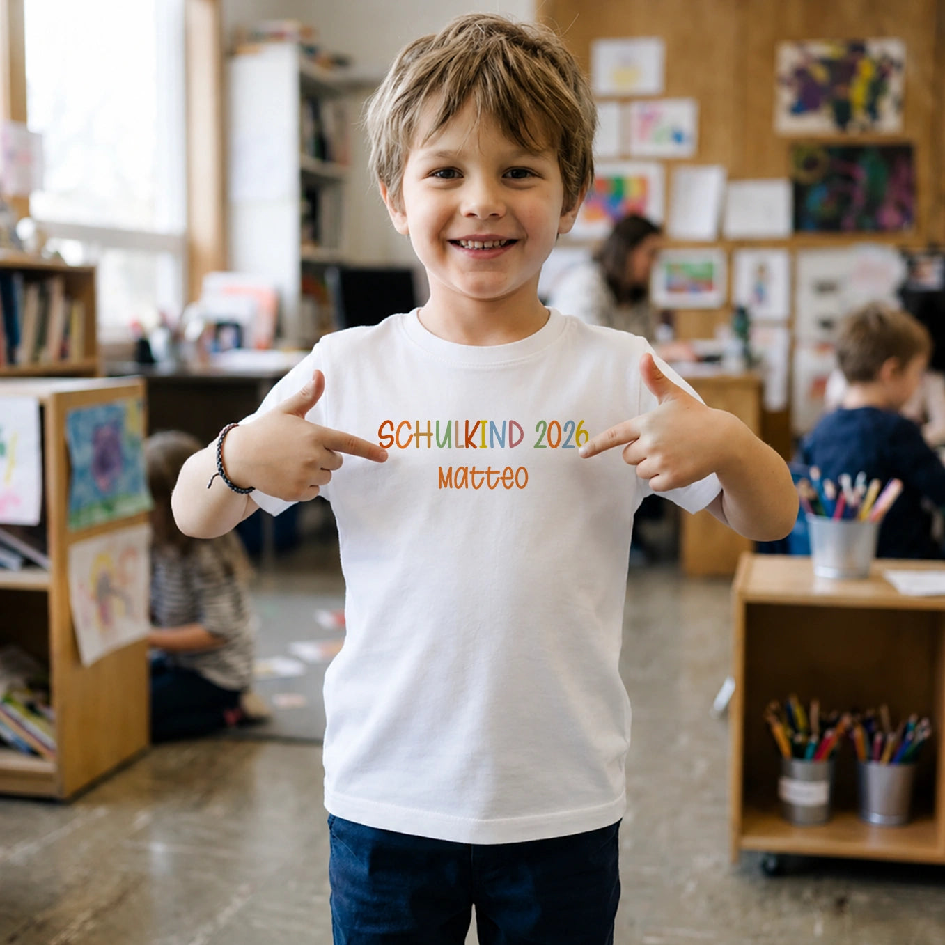 Personalisiertes T-Shirt "Einschulung"