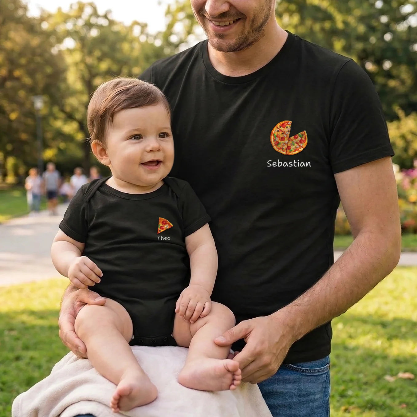 Personalisierter Partnerlook "Pizza"