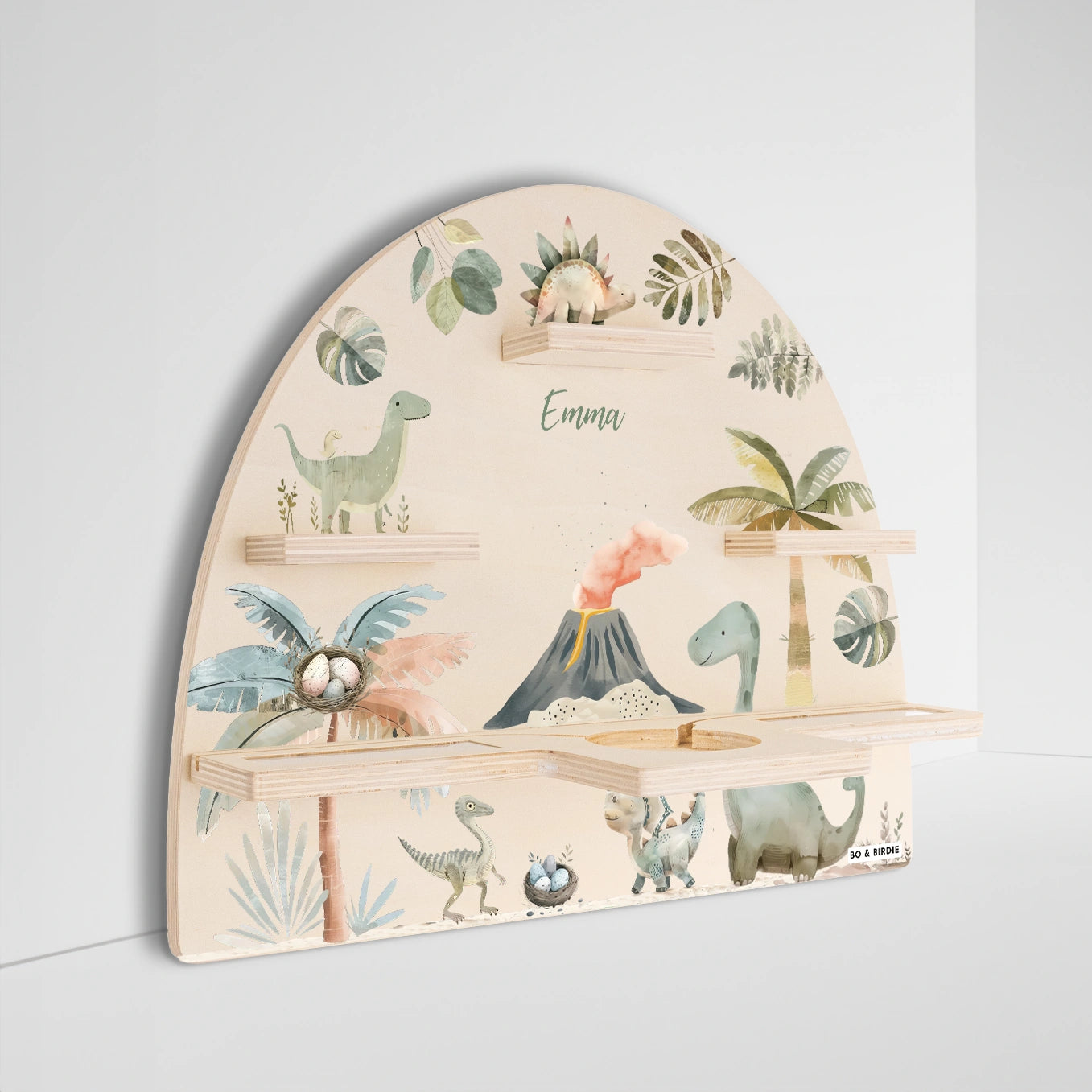 Personalisiertes Toniebox Regal "Dinosaurier"
