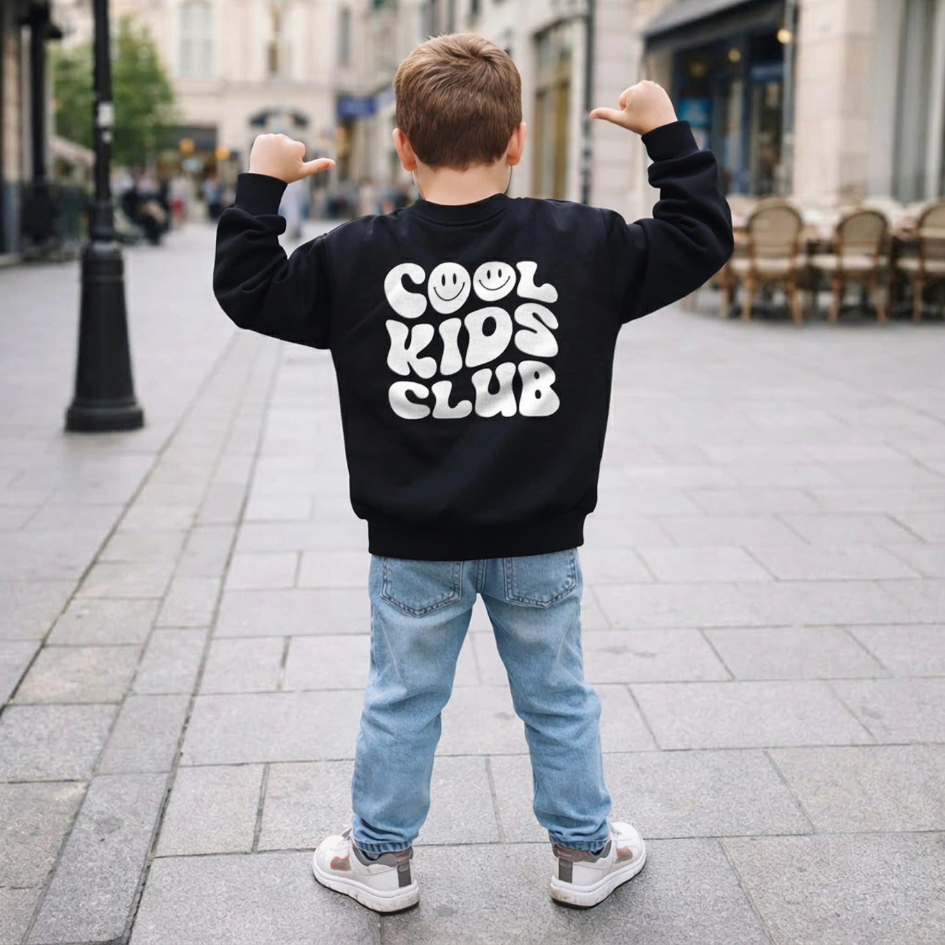 Personalisierter Sweater "Cool Kids Club"