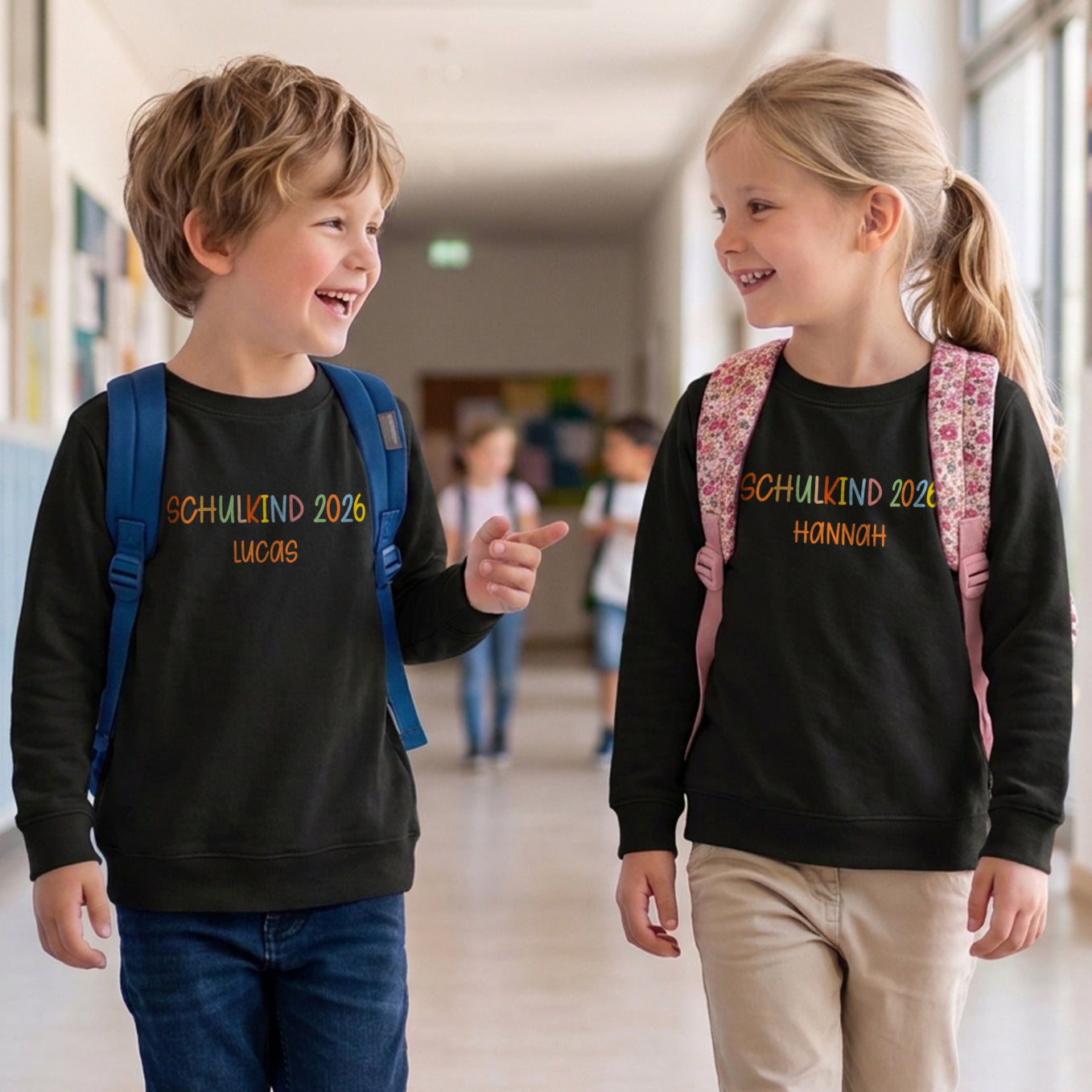 Personalisierter Sweater "Schulkind 2026"
