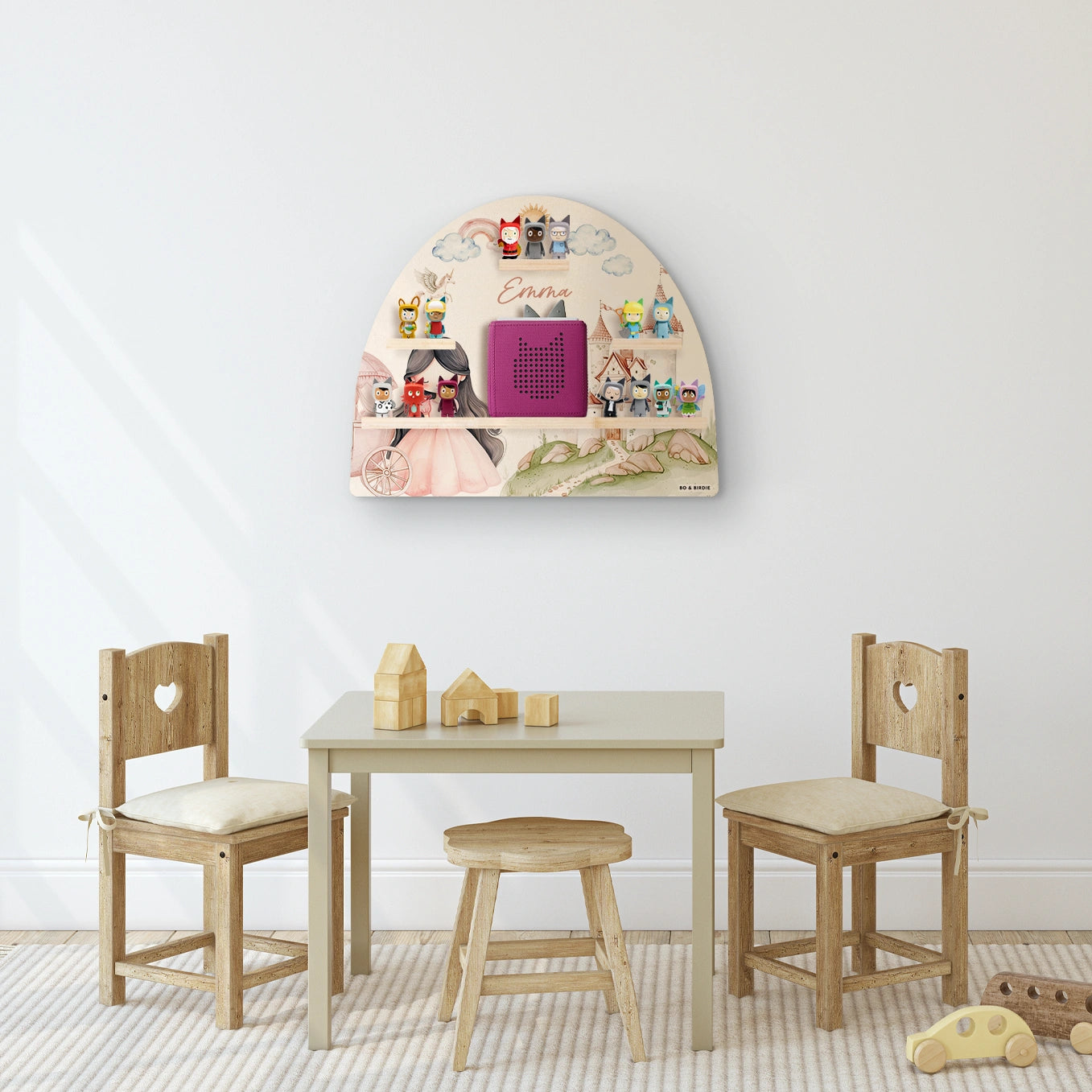 Personalisiertes Toniebox Regal "Prinzessin"