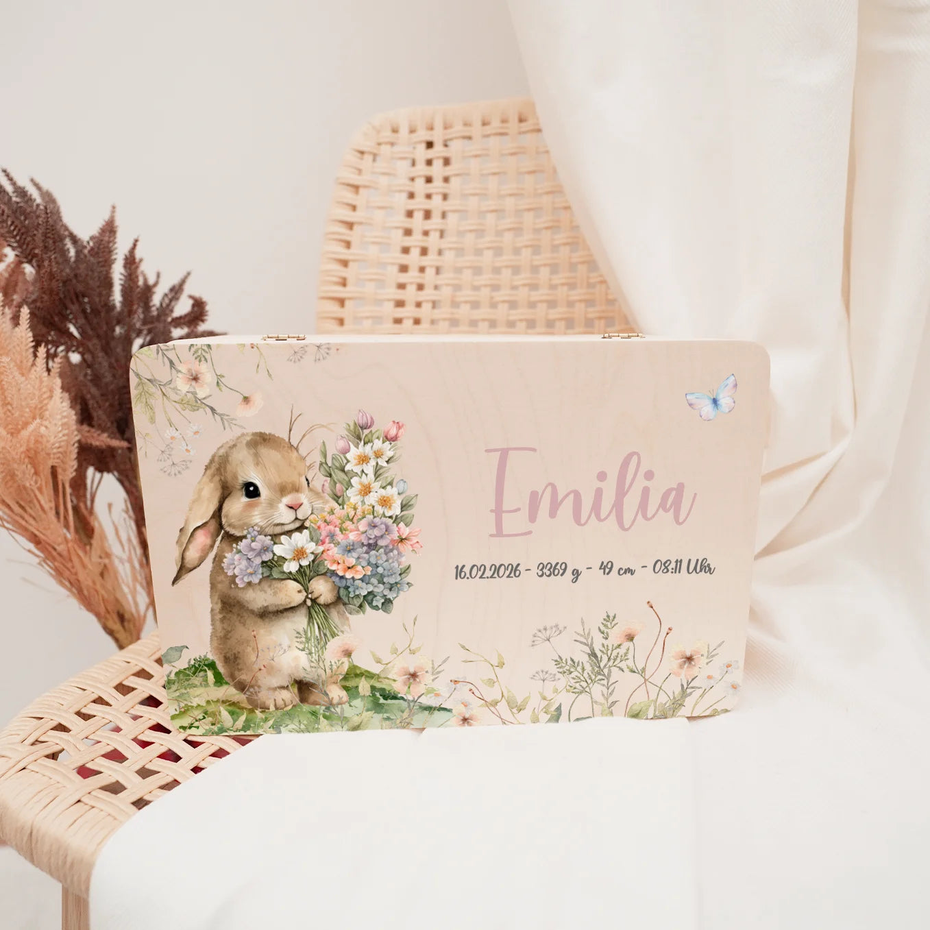 Personalisierte Erinnerungsbox “Osterhase”