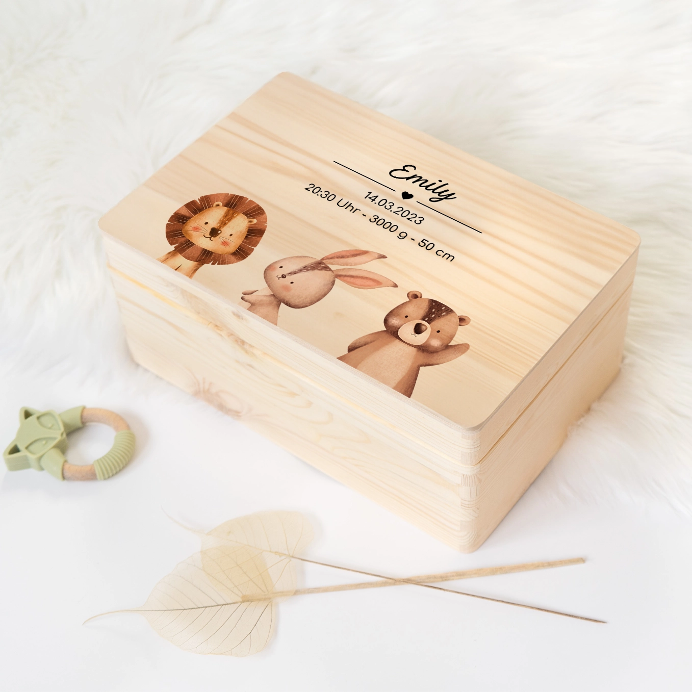 Personalisierte Erinnerungsbox "Lieblingstier" - Bo & Birdie