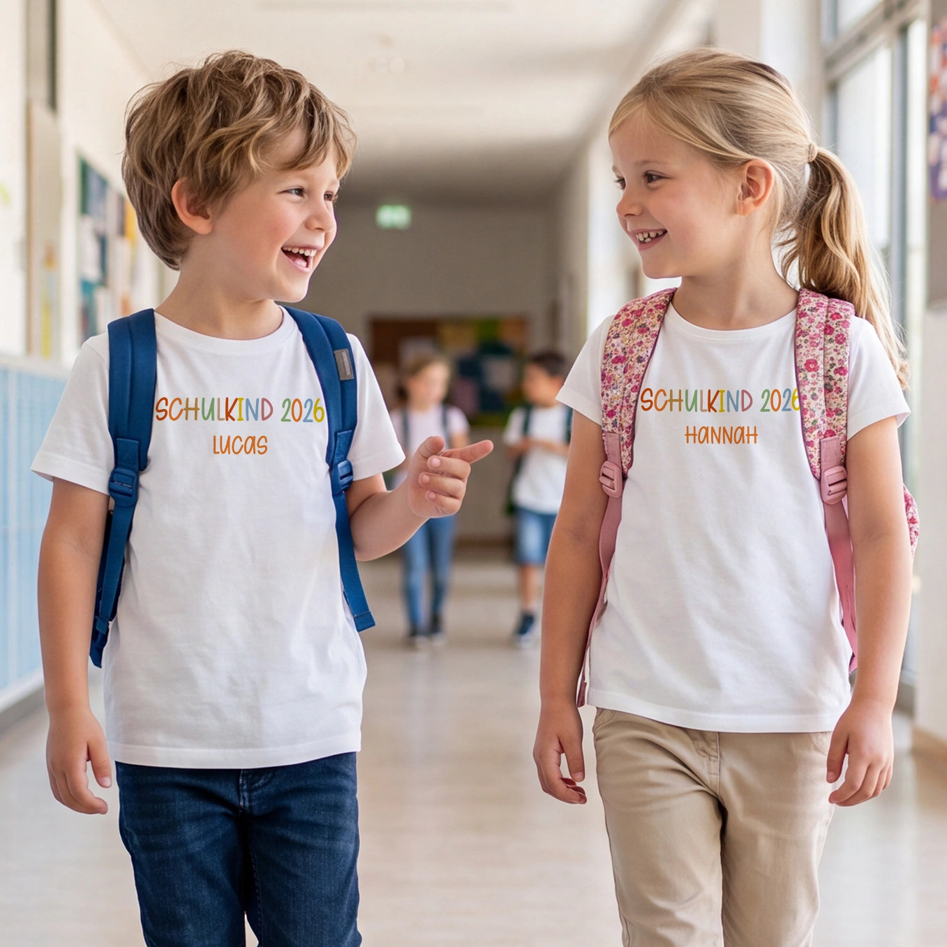 Personalisiertes T-Shirt "Einschulung"