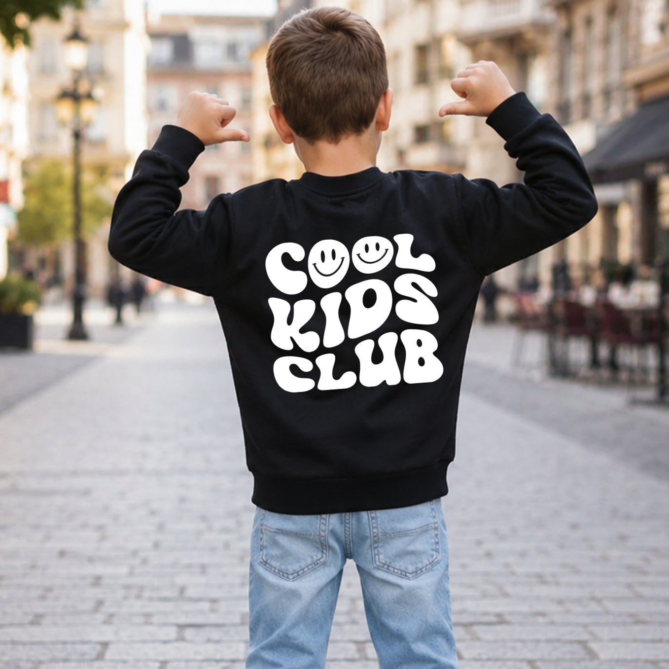 Personalisierter Sweater "Cool Kids Club"