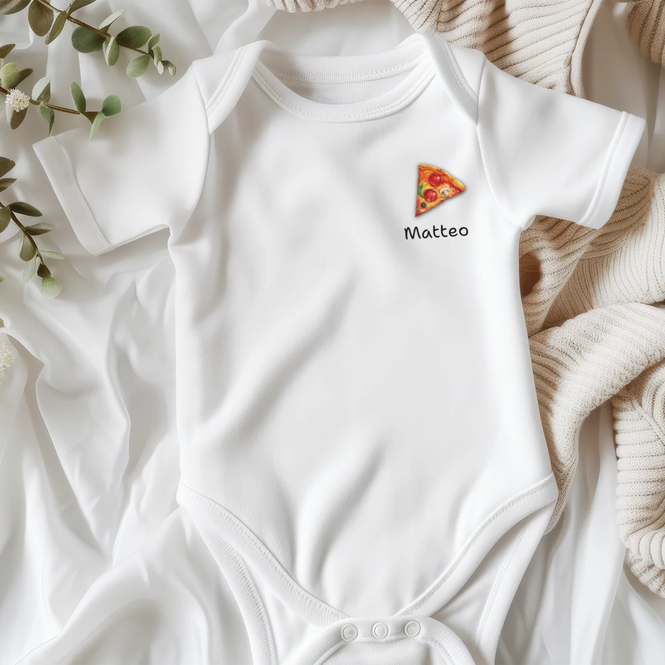 Personalisierter Partnerlook "Pizza"