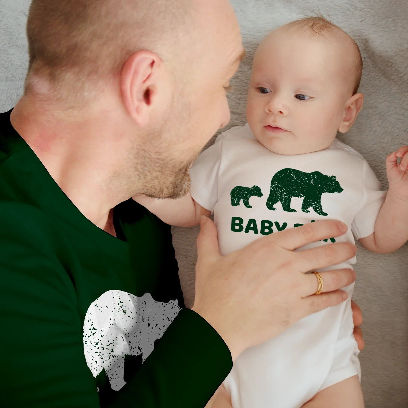 Personalisierter Partnerlook “Papa Bär” - Erwachsenen Sweater