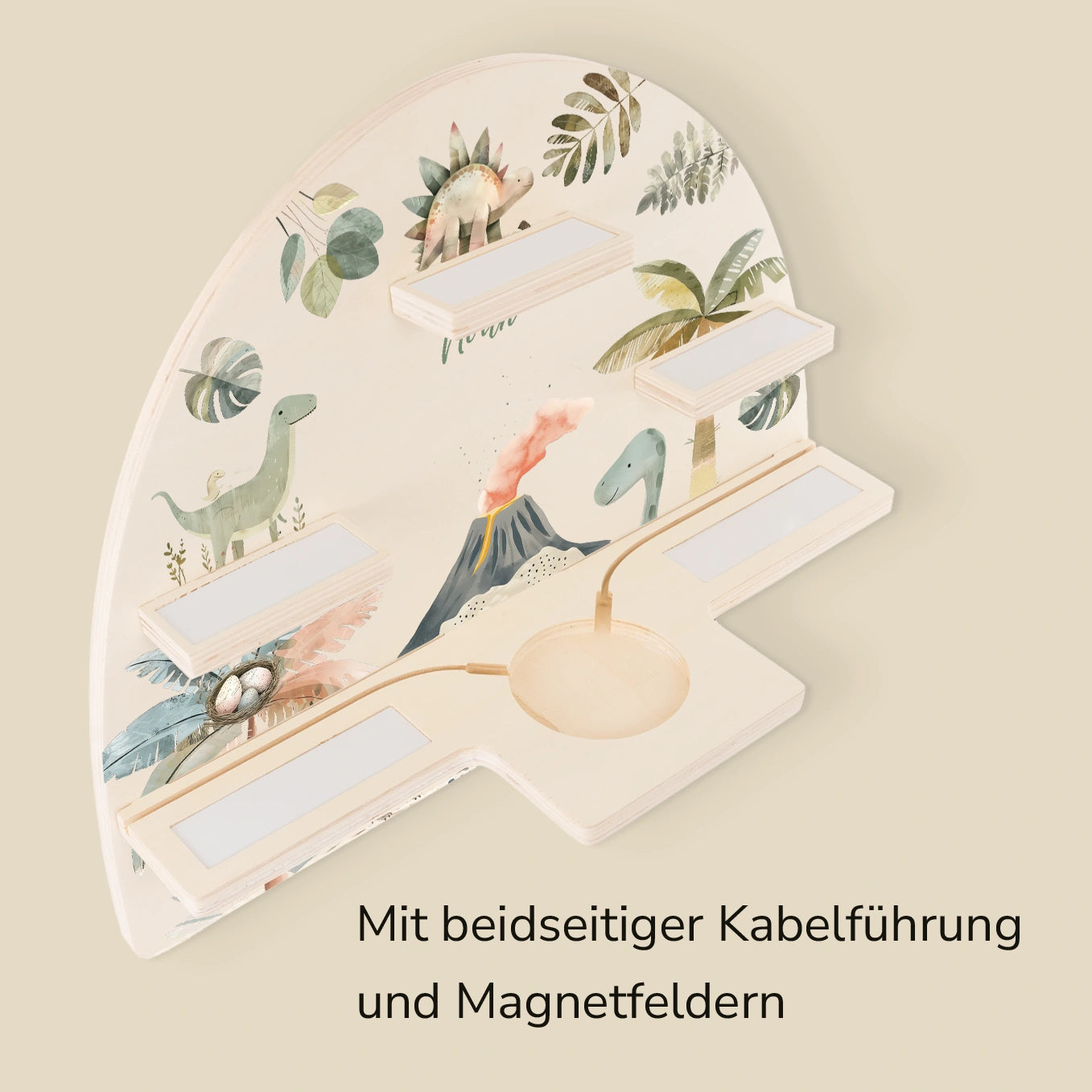 Personalisiertes Toniebox Regal "Dinosaurier"