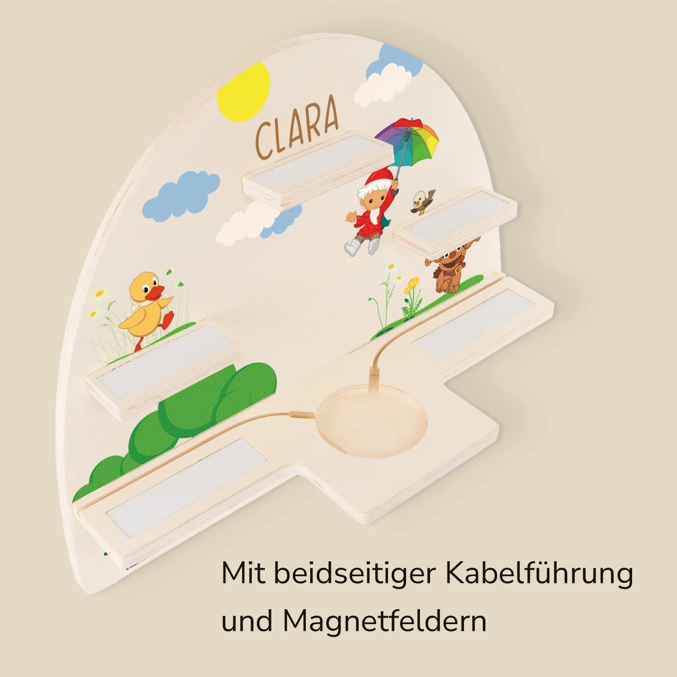Personalisiertes Toniebox Regal "Unser Sandmännchen" - "Freunde"