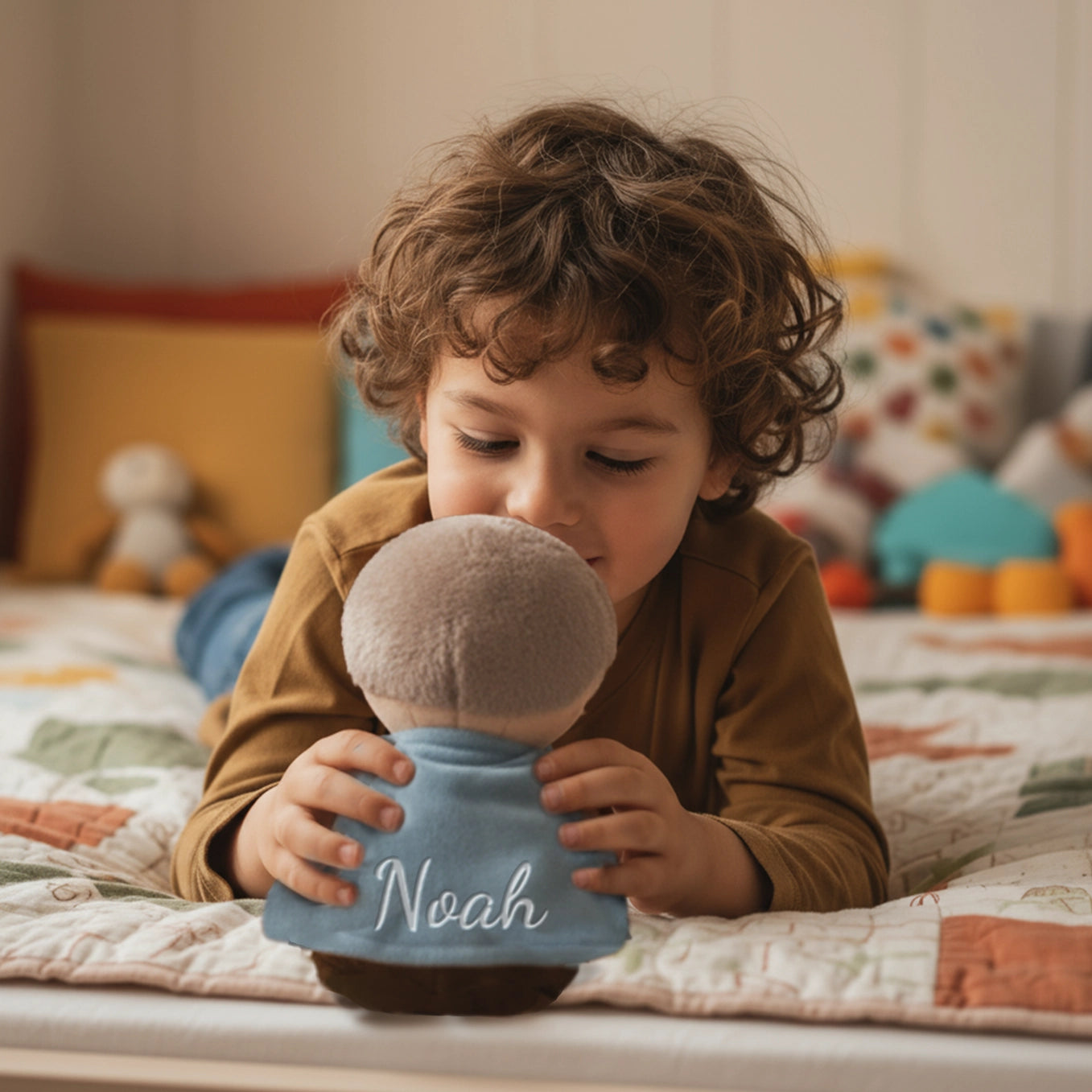 Personalisierte Kuschelpuppe Superhero "Dave"