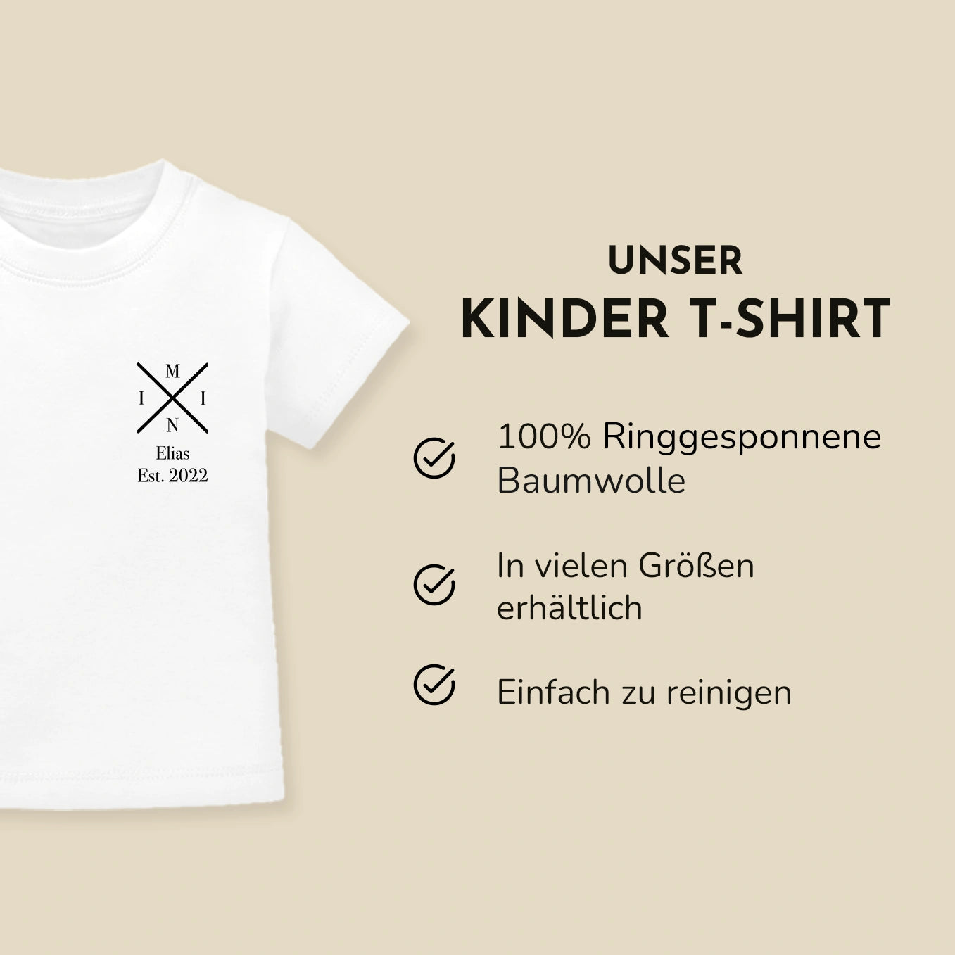 Personalisierter T-Shirt Partnerlook für Papa und Kind "Papa - Mini"
