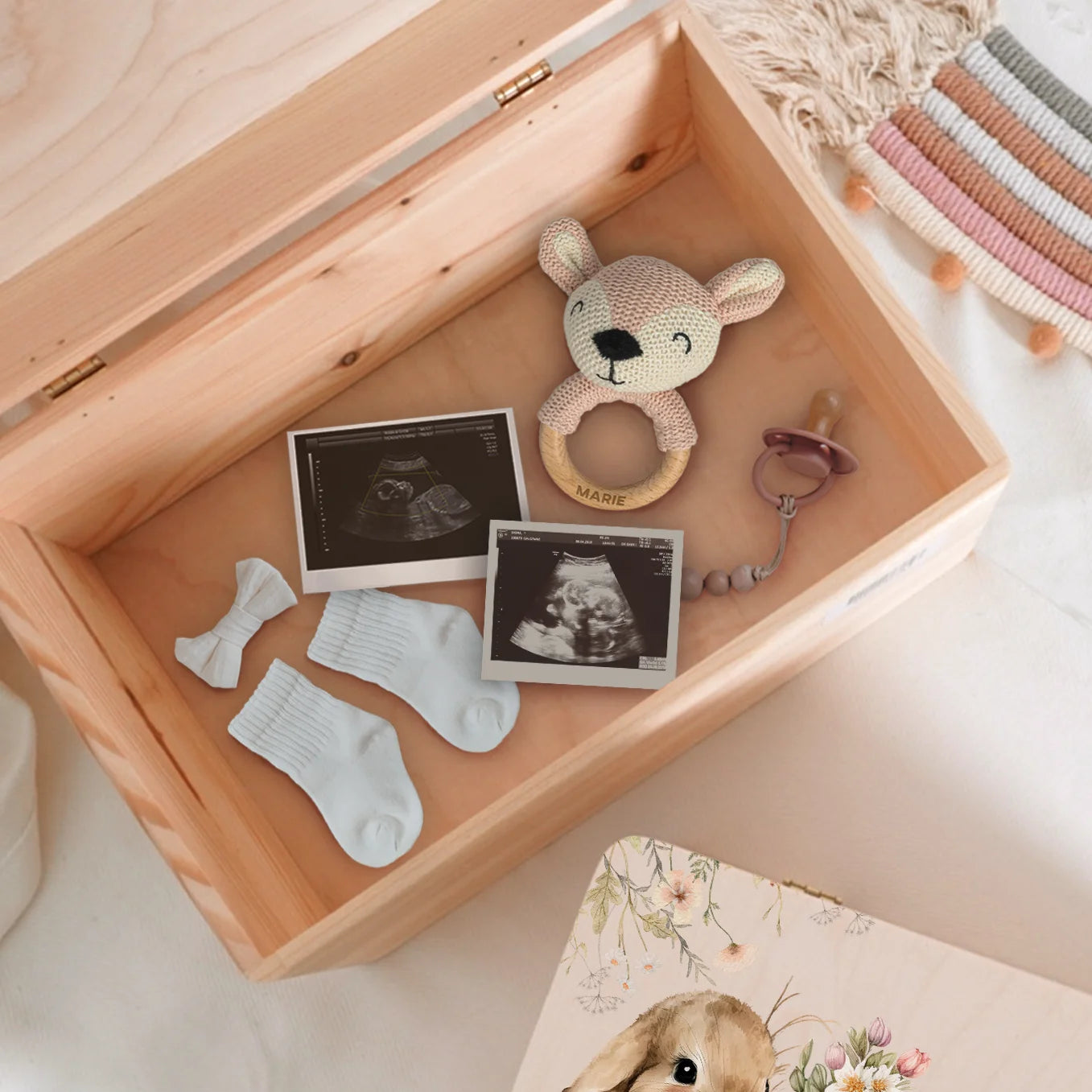 Personalisierte Erinnerungsbox “Osterhase”