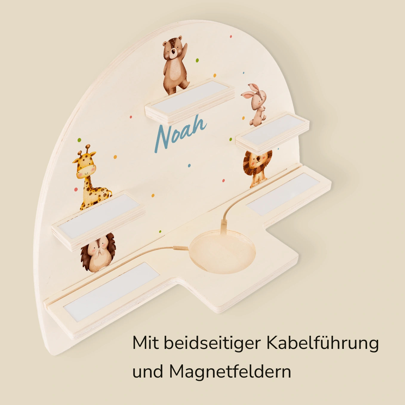 Personalisiertes Toniebox Regal "Konfetti"