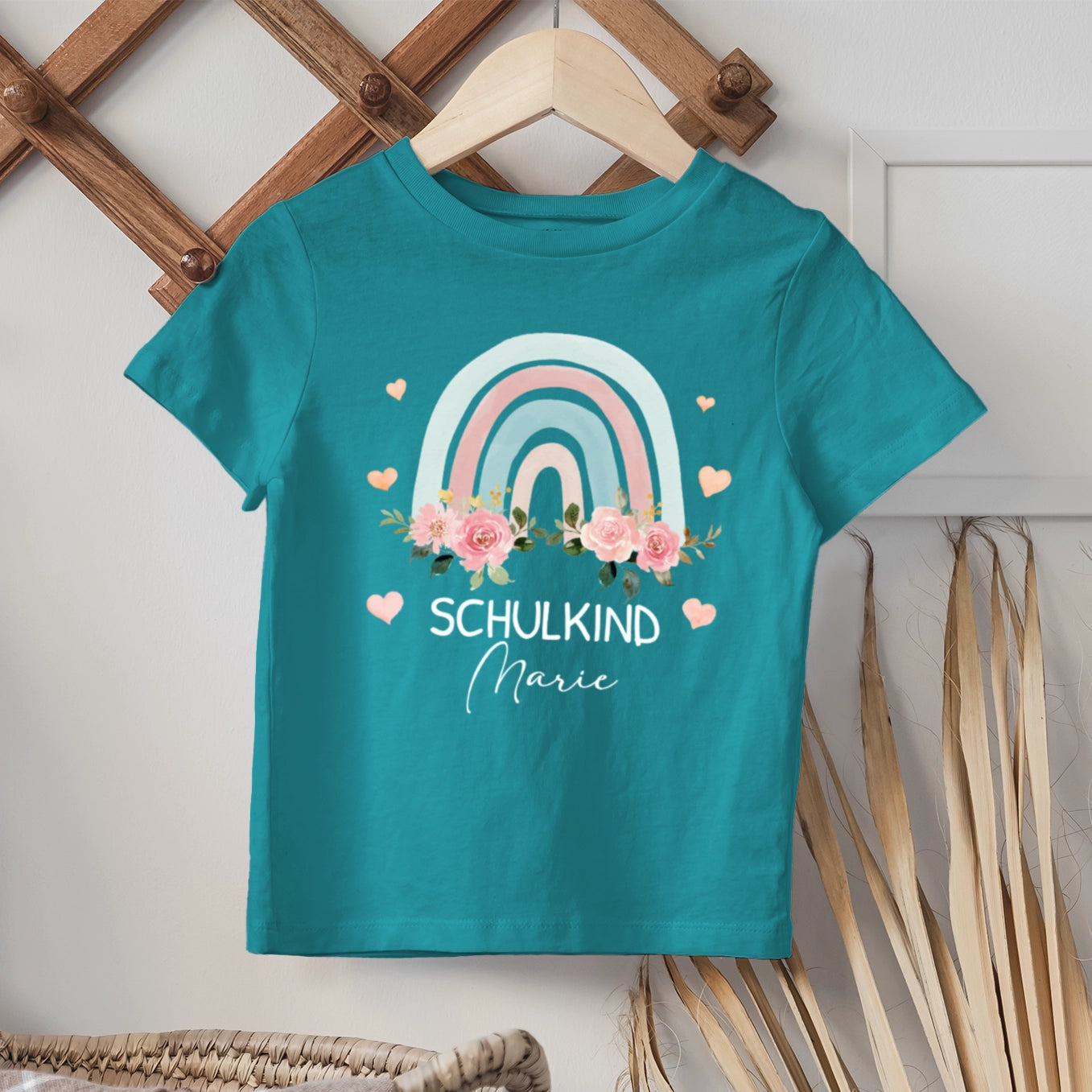 Personalisiertes T-Shirt "Regenbogen" Bo & Birdie