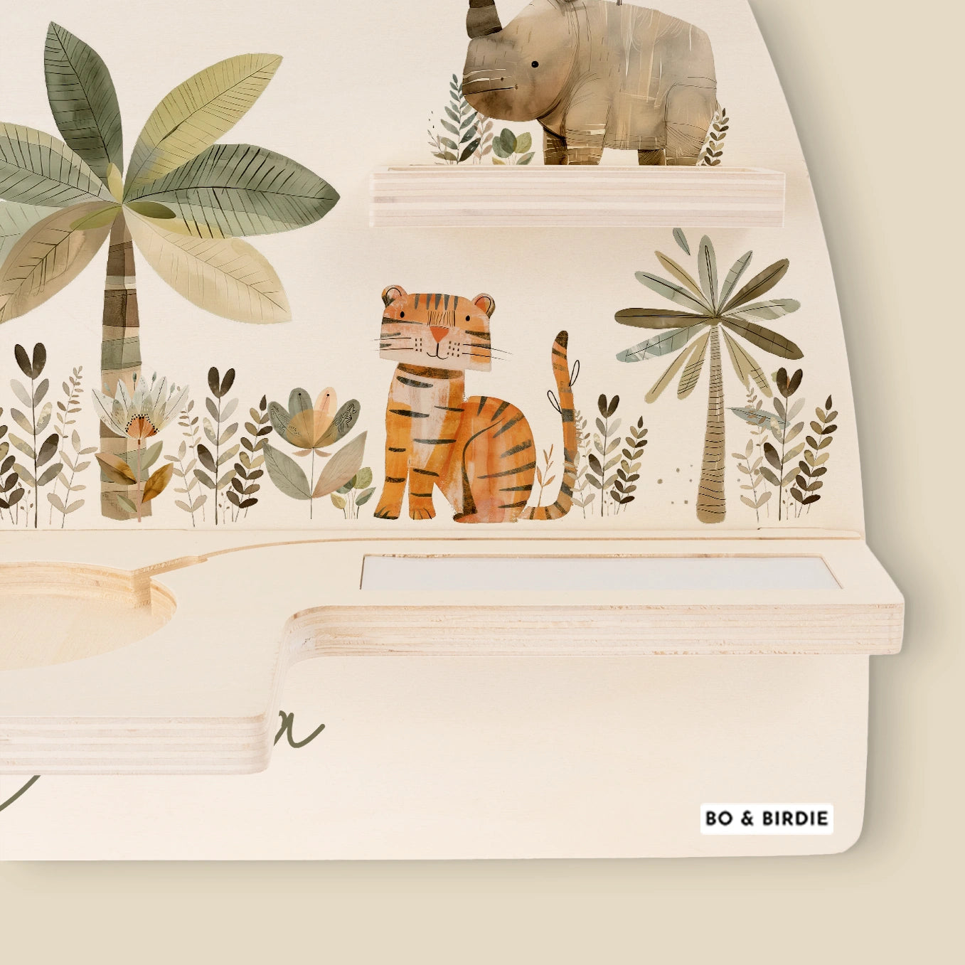 Personalisiertes Regal passend für Tonies "Safari Tiere"