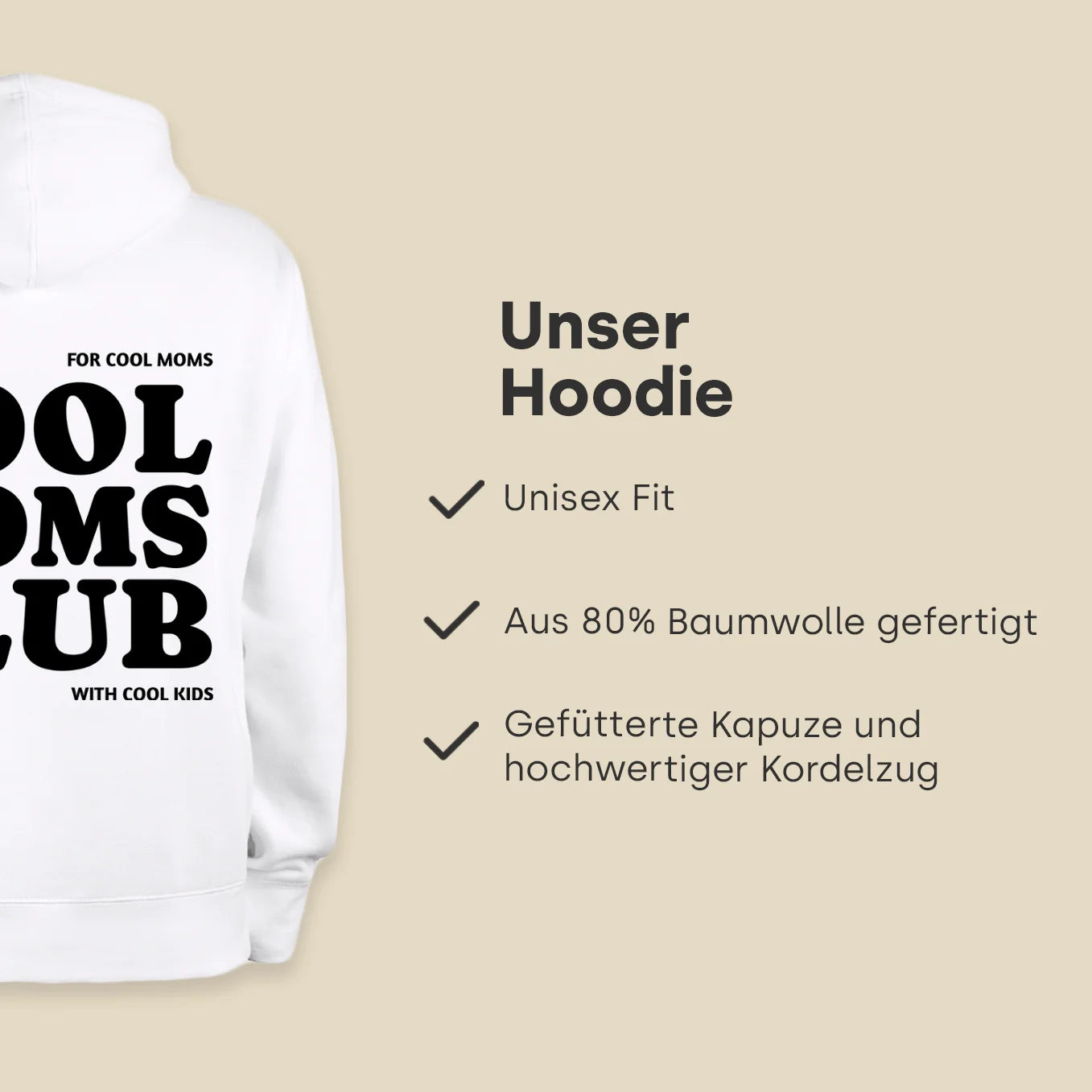 Cool Moms Club Oversized Hoodie