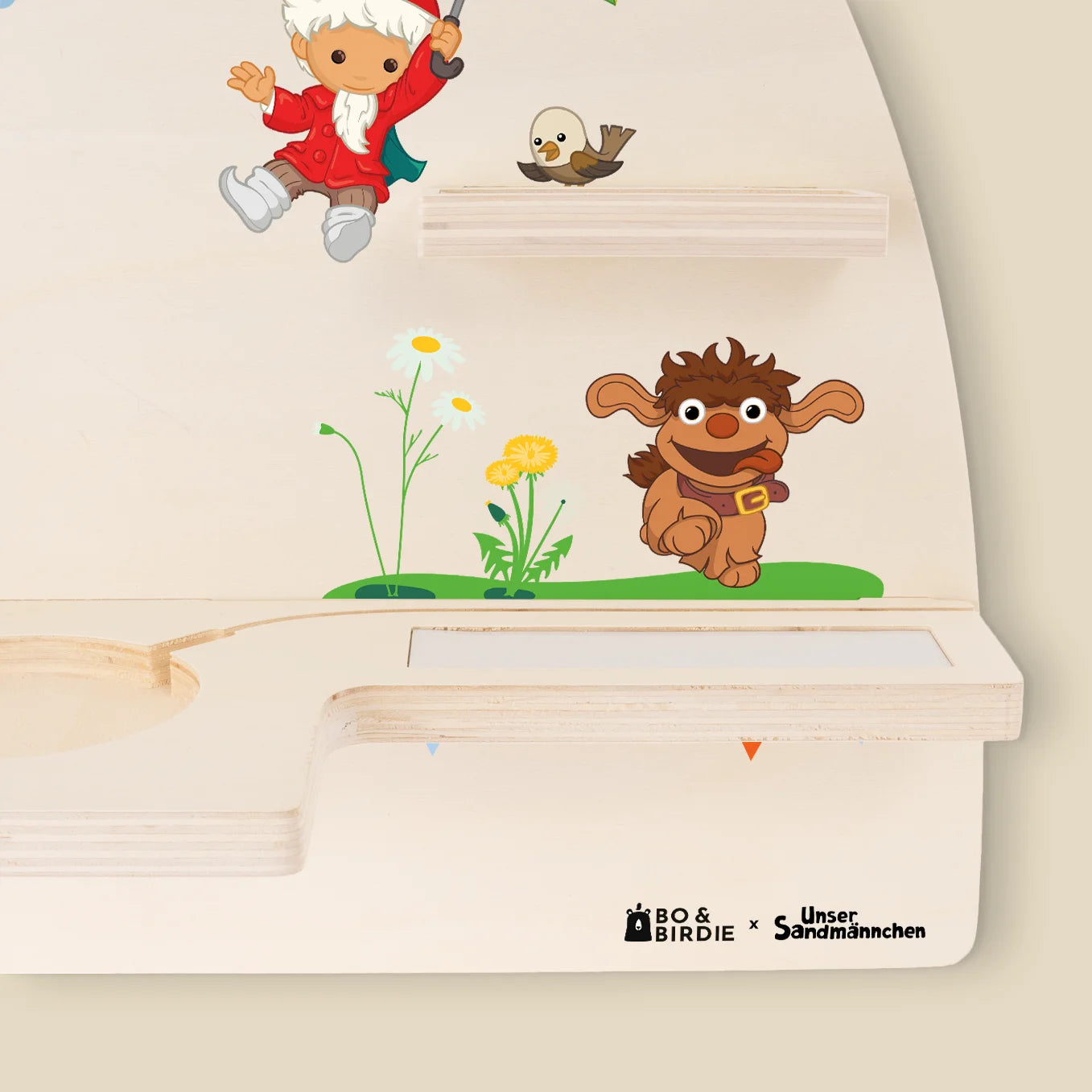 Personalisiertes Toniebox Regal "Unser Sandmännchen" - "Freunde"