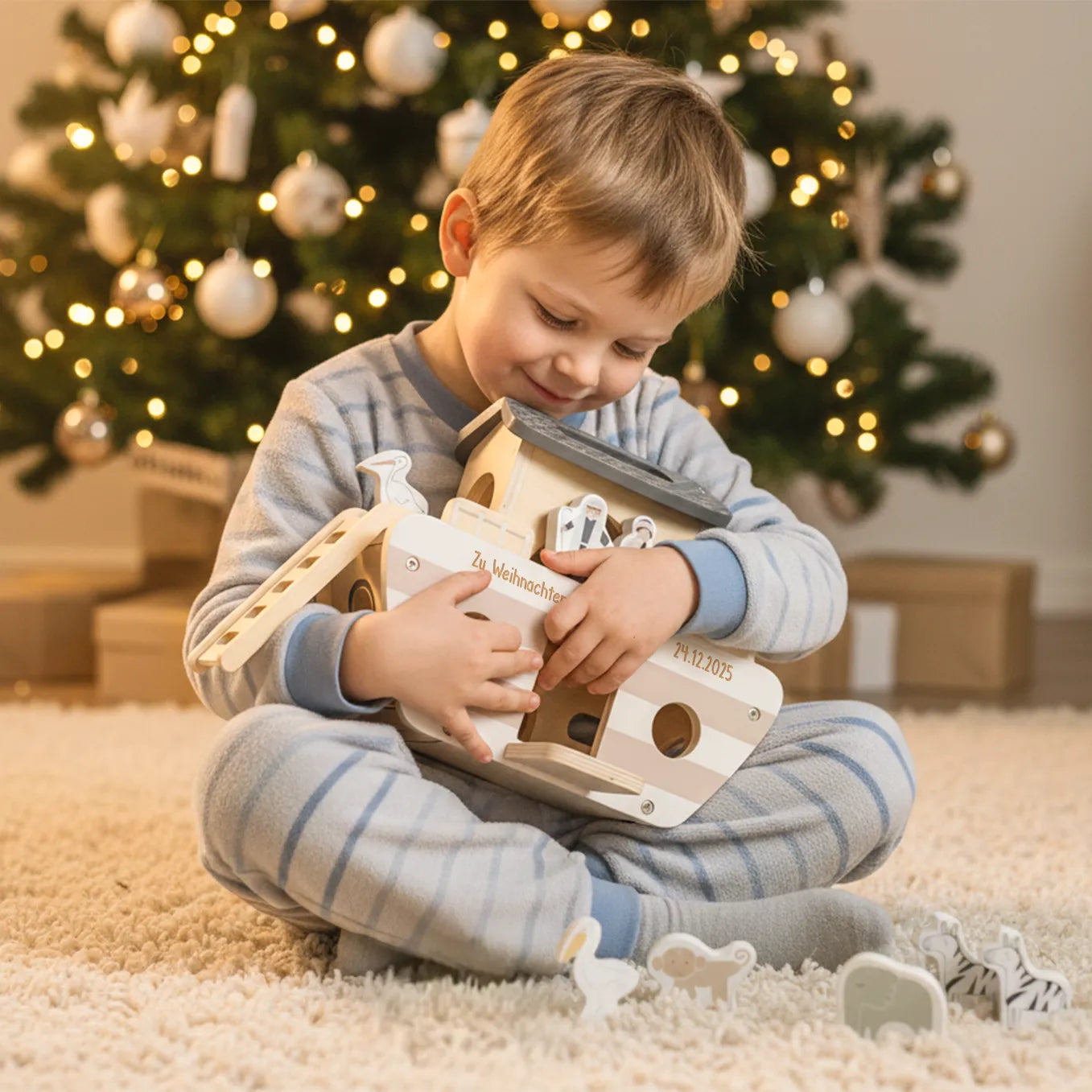 Personalisiertes Schiff "Arche Noah"