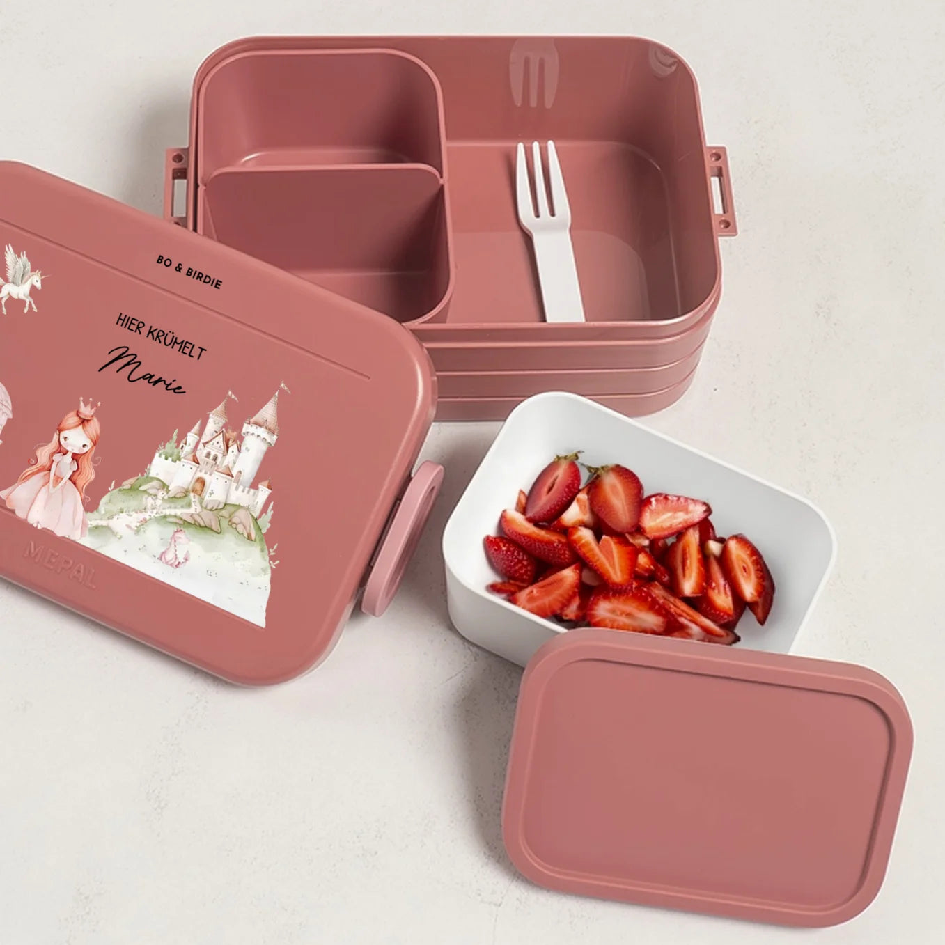Personalisierte Mepal Bento Brotdose "Prinzessin"