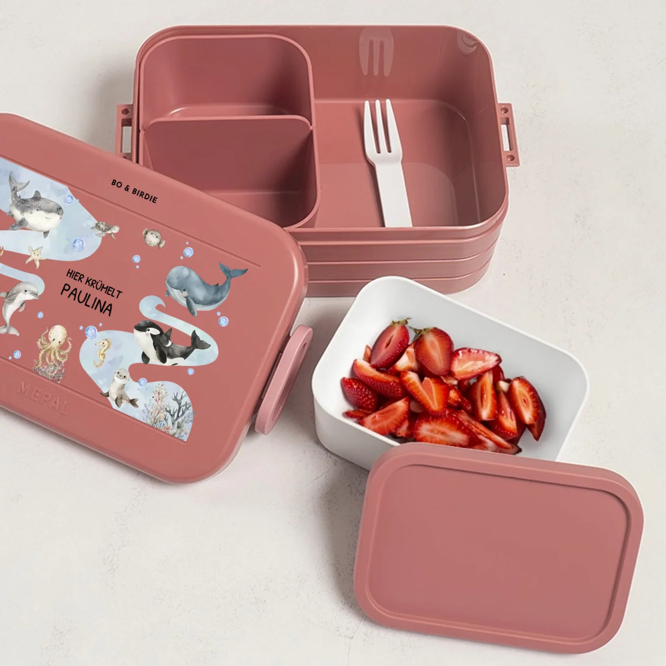 Personalisierte Mepal Bento Brotdose "Ozean"