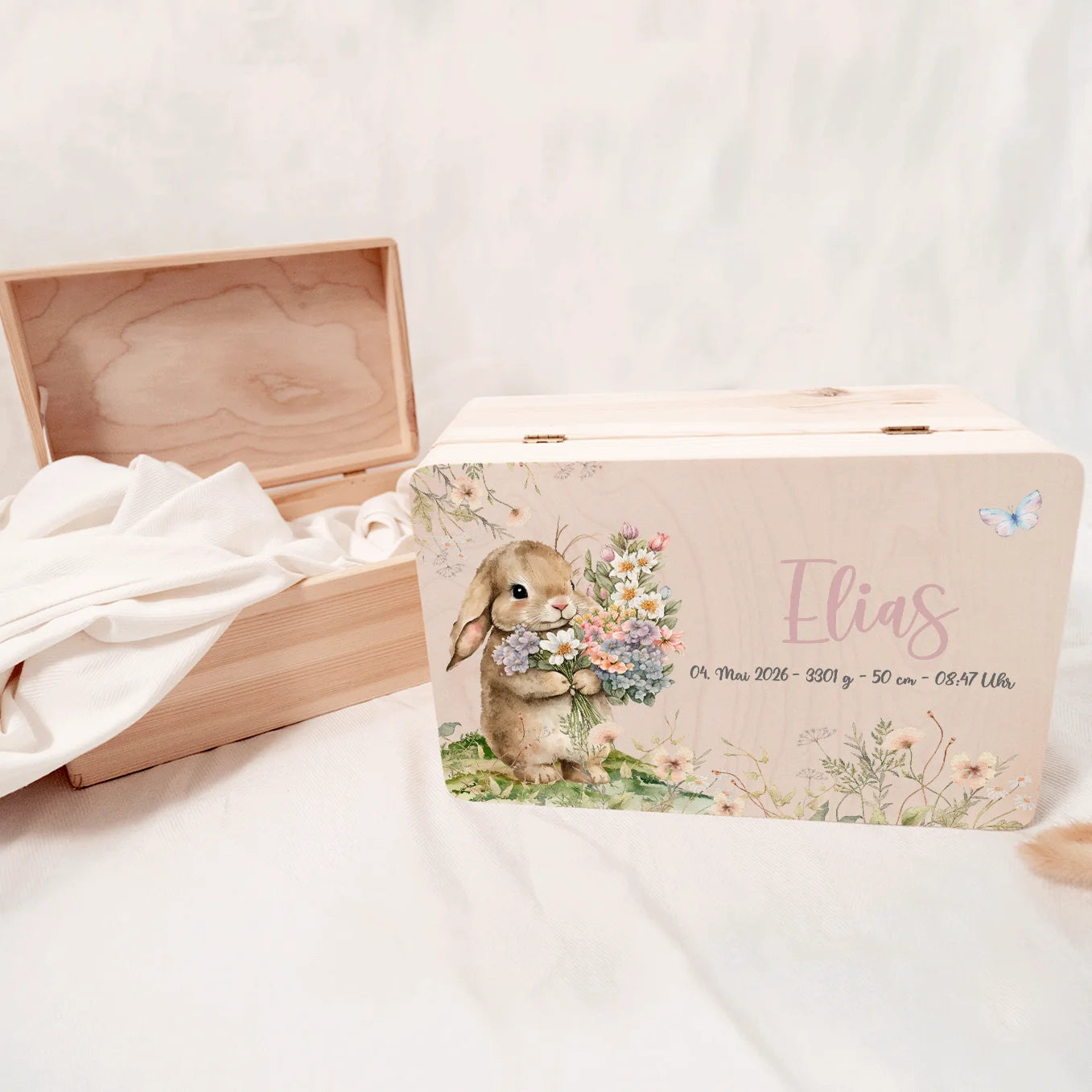 Personalisierte Erinnerungsbox “Osterhase”