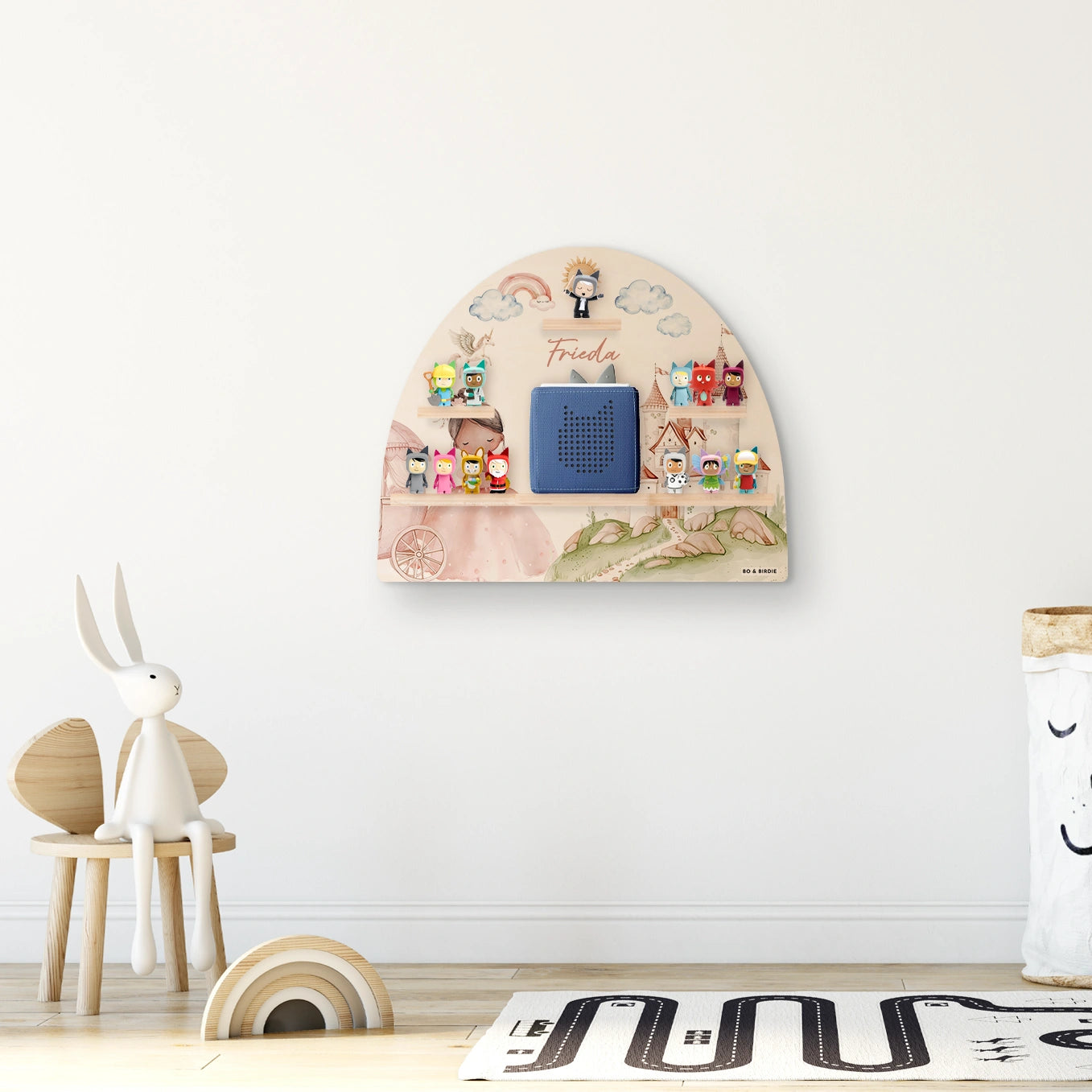 Personalisiertes Toniebox Regal "Prinzessin"